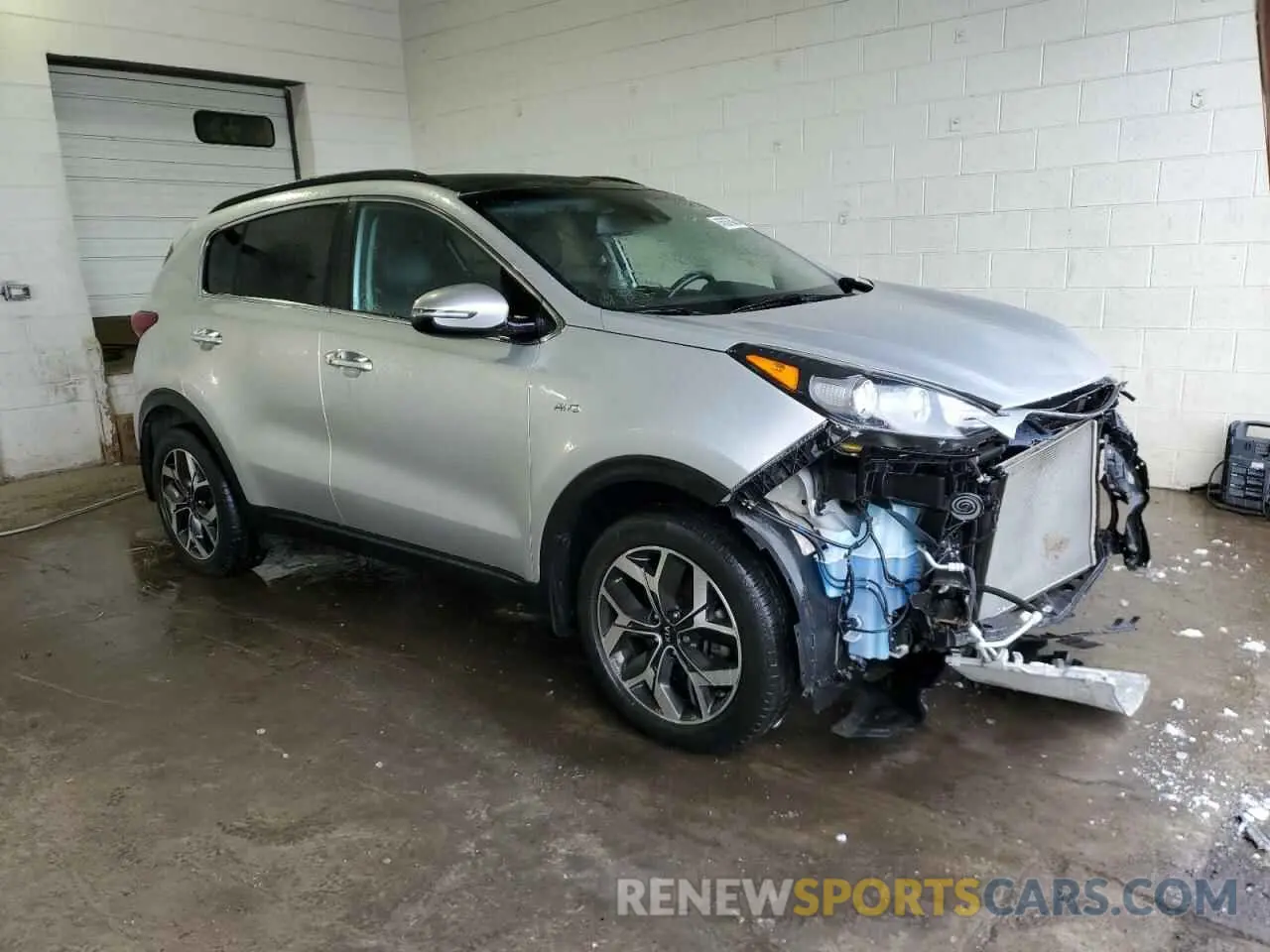 4 fotografías del automóvil dañado KNDPNCAC2N7956444 KIA SPORTAGE 2022