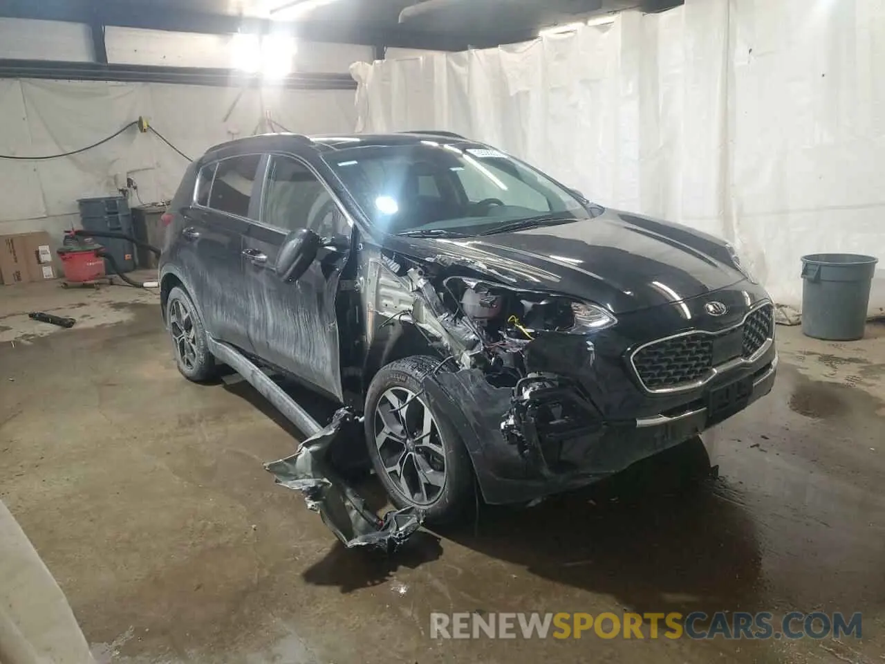 4 fotografías del automóvil dañado KNDPNCAC4N7964500 KIA SPORTAGE 2022