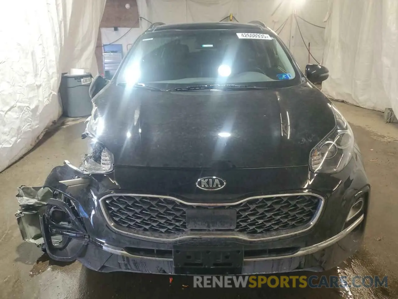 5 fotografías del automóvil dañado KNDPNCAC4N7964500 KIA SPORTAGE 2022