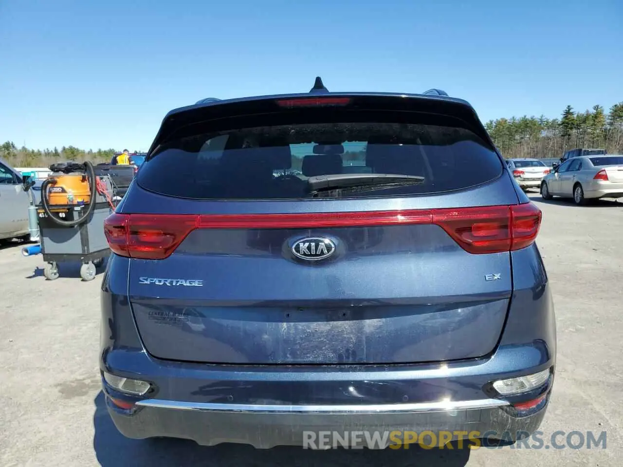 6 fotografías del automóvil dañado KNDPNCAC5N7002044 KIA SPORTAGE 2022