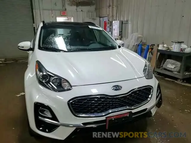 13 fotografías del automóvil dañado KNDPNCAC6N7954955 KIA SPORTAGE 2022