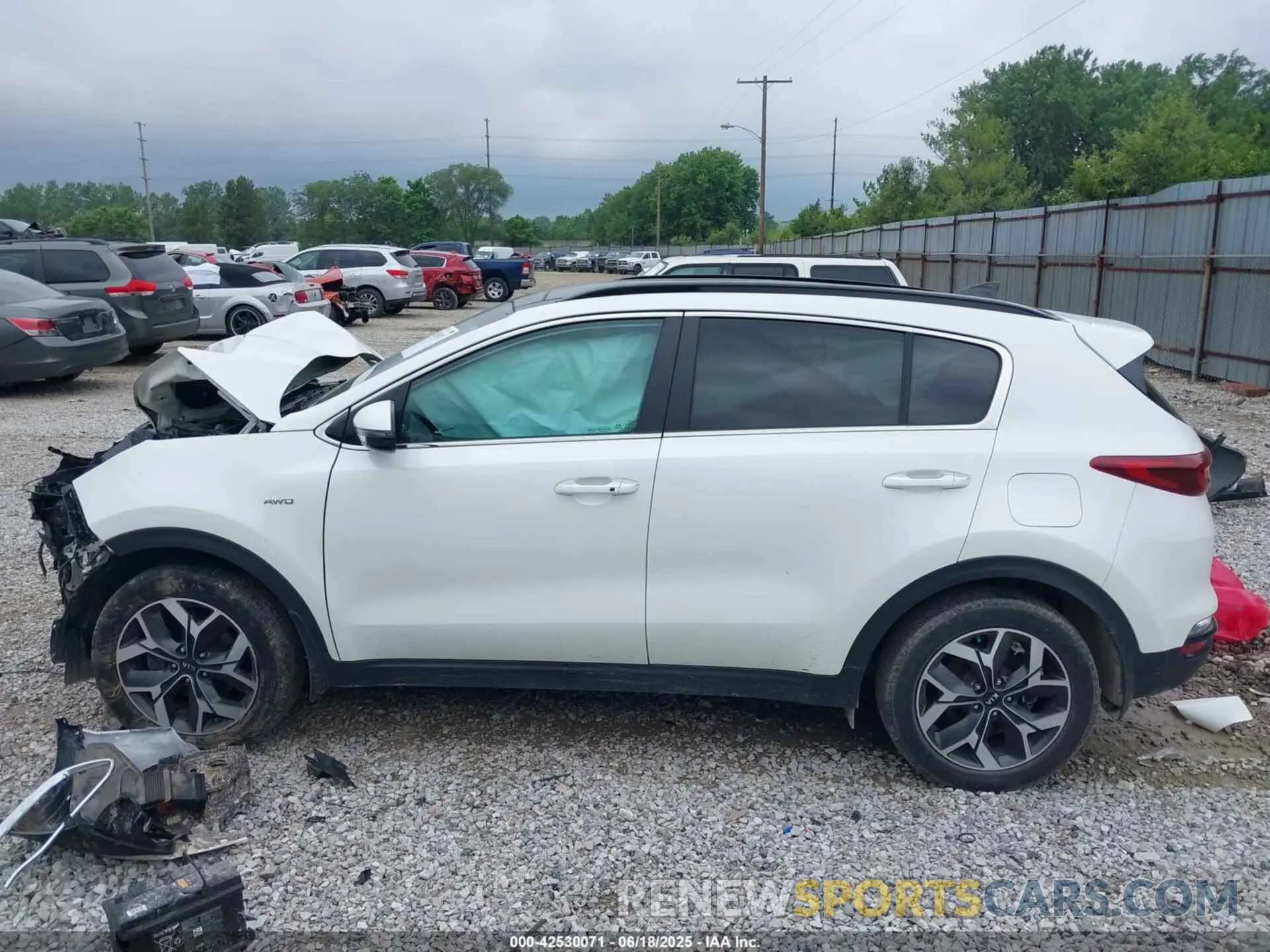 13 fotografías del automóvil dañado KNDPNCAC7N7981212 KIA SPORTAGE 2022