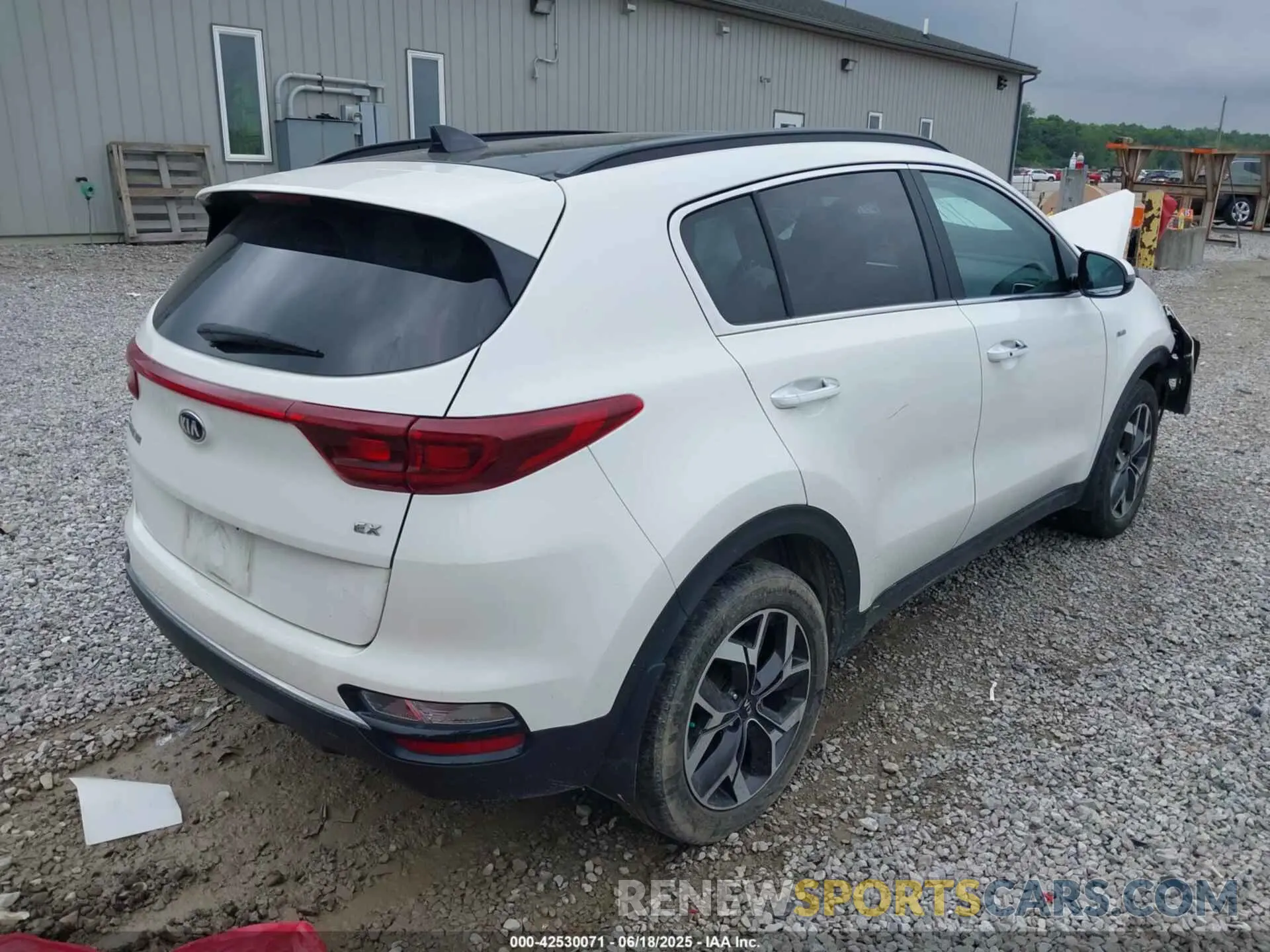 4 fotografías del automóvil dañado KNDPNCAC7N7981212 KIA SPORTAGE 2022