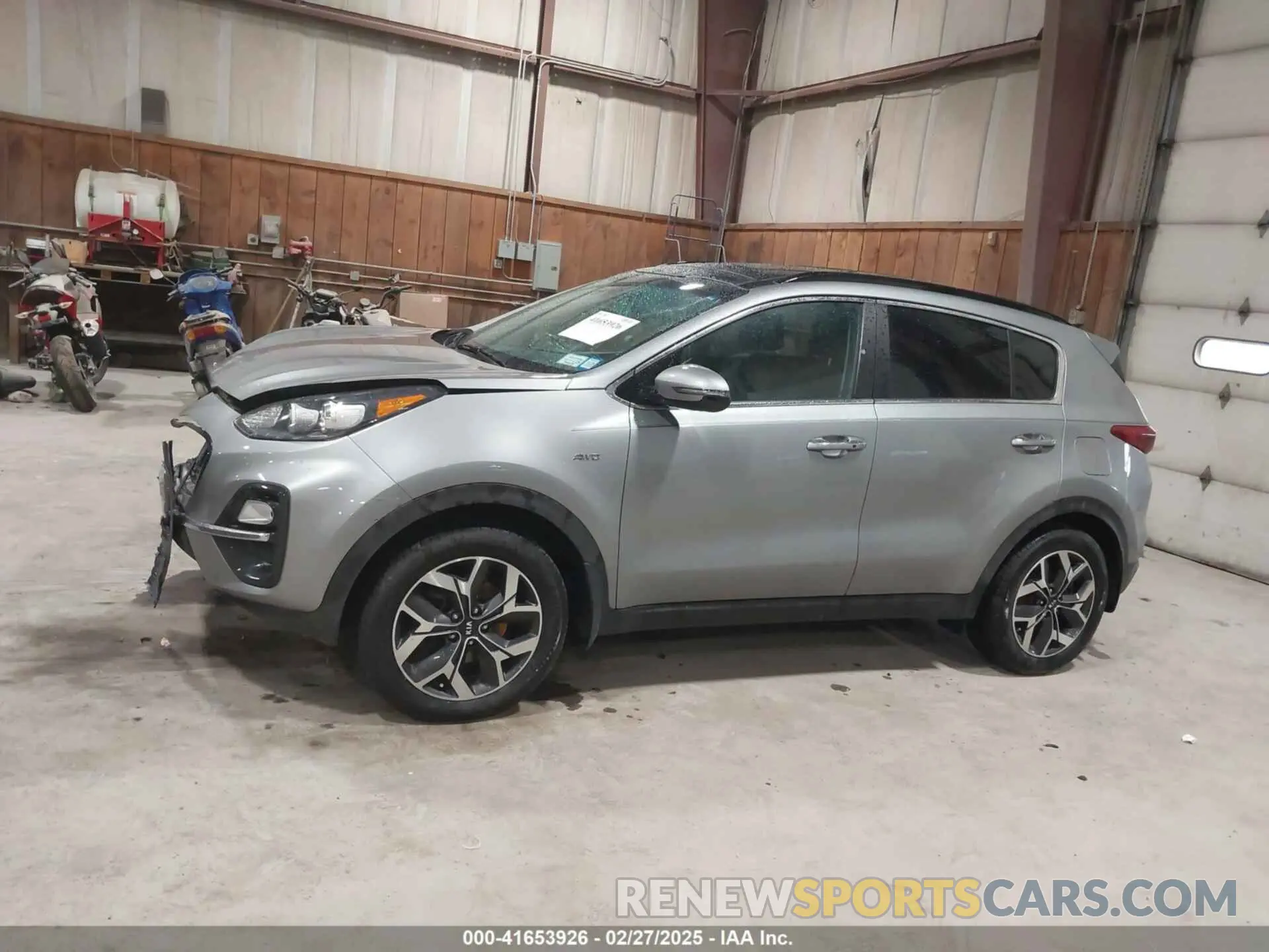 14 fotografías del automóvil dañado KNDPNCAC8N7989903 KIA SPORTAGE 2022