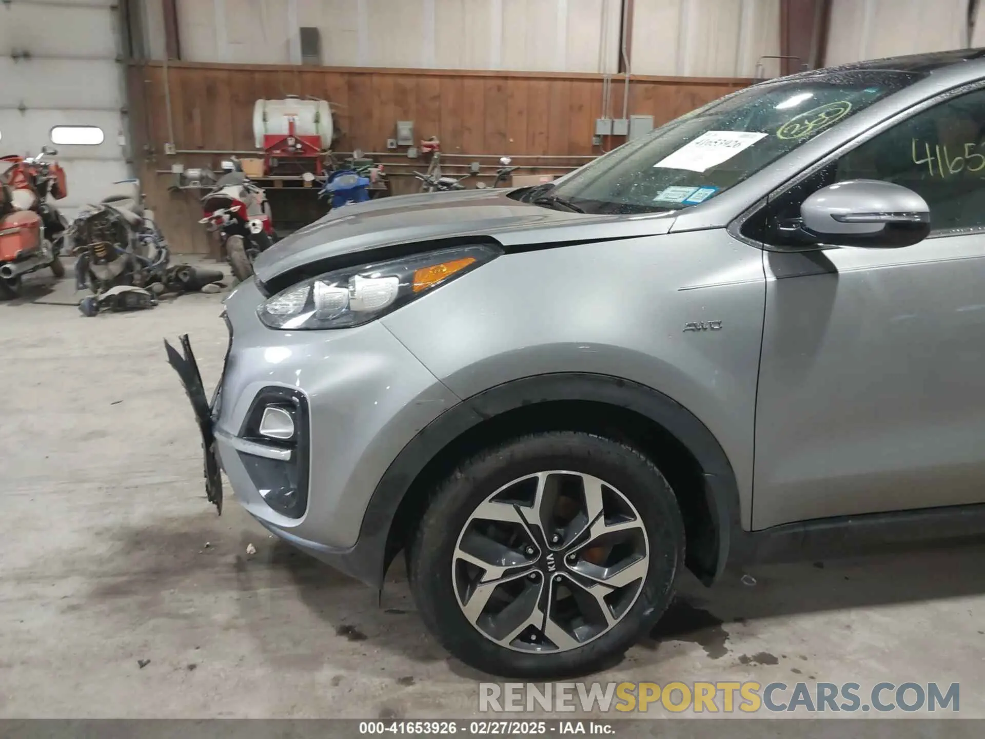 18 fotografías del automóvil dañado KNDPNCAC8N7989903 KIA SPORTAGE 2022