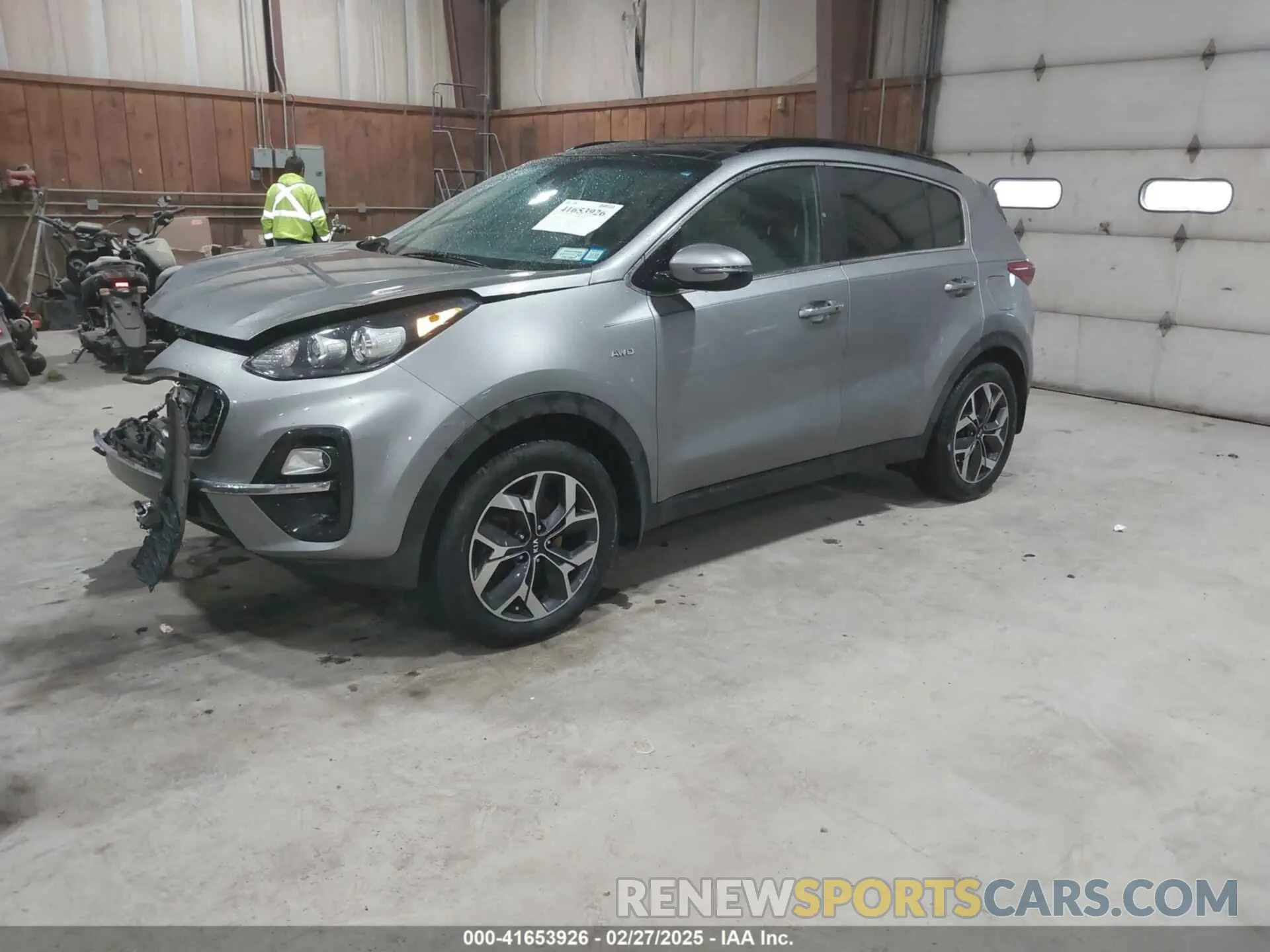 2 fotografías del automóvil dañado KNDPNCAC8N7989903 KIA SPORTAGE 2022