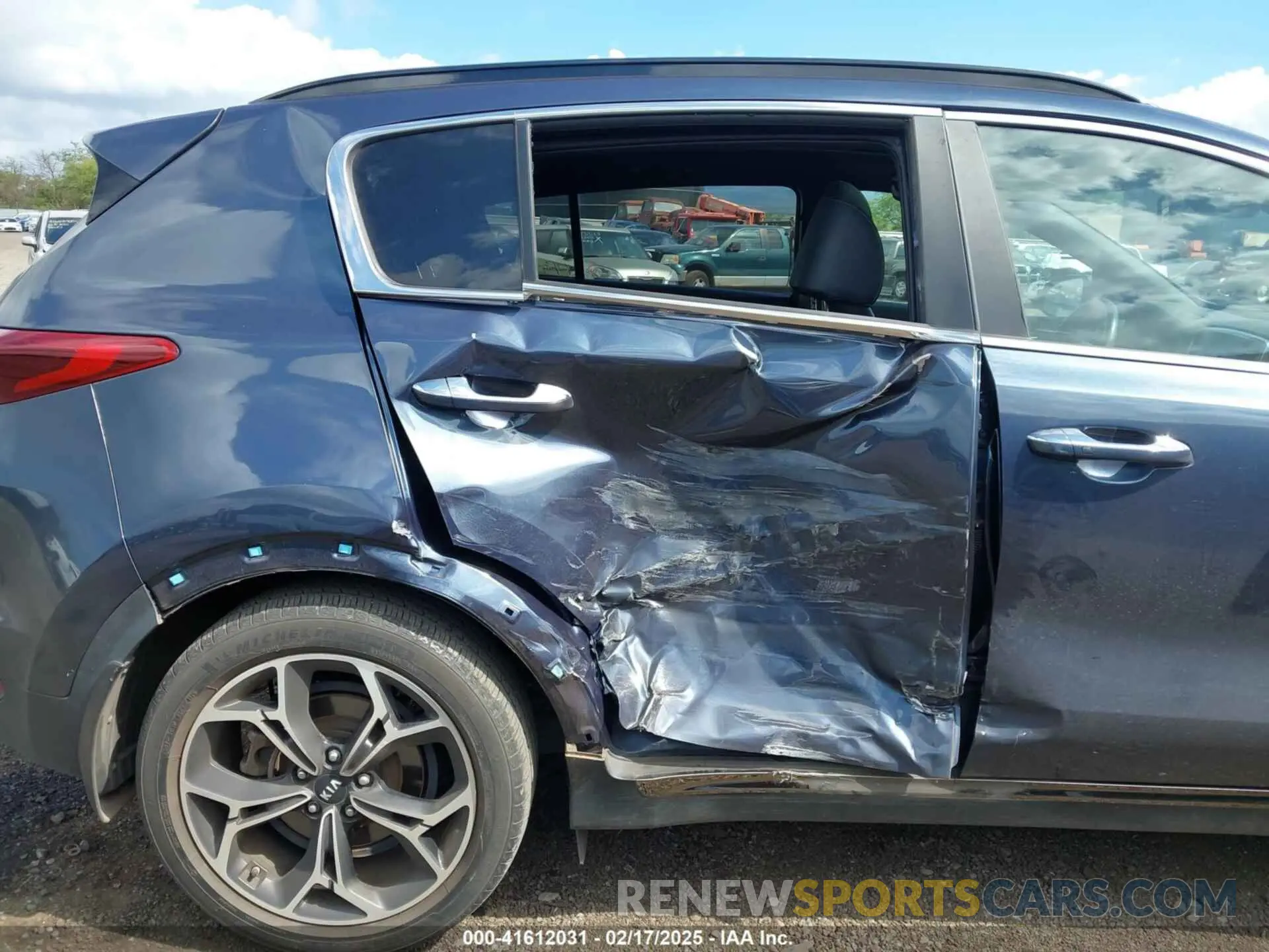 6 fotografías del automóvil dañado KNDPR3A62N7972836 KIA SPORTAGE 2022