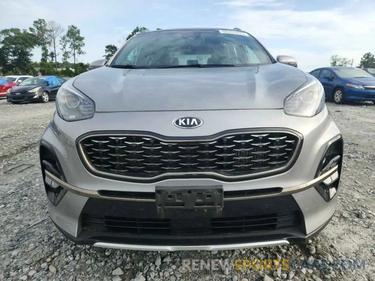 5 fotografías del automóvil dañado KNDPR3A6XN7995023 KIA SPORTAGE 2022