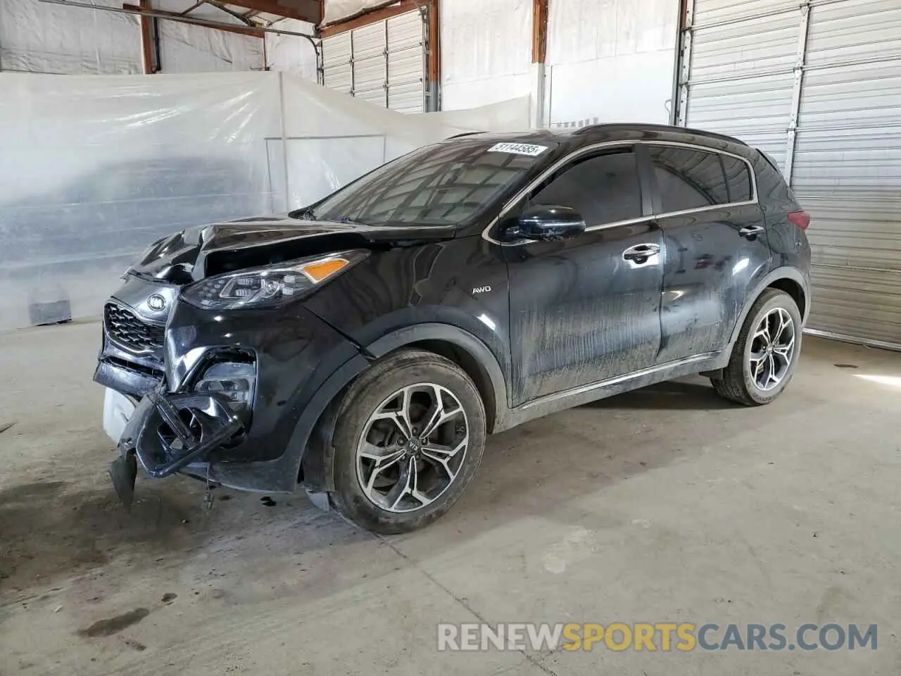 1 fotografías del automóvil dañado KNDPRCA68N7994145 KIA SPORTAGE 2022