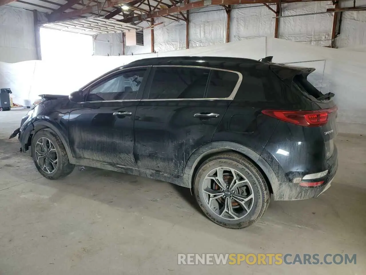 2 fotografías del automóvil dañado KNDPRCA68N7994145 KIA SPORTAGE 2022