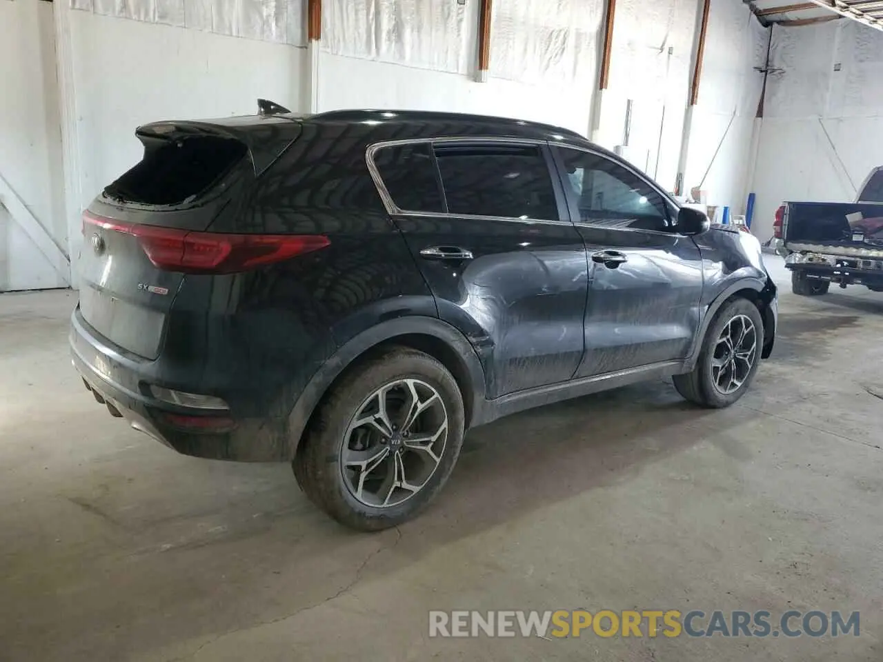 3 fotografías del automóvil dañado KNDPRCA68N7994145 KIA SPORTAGE 2022