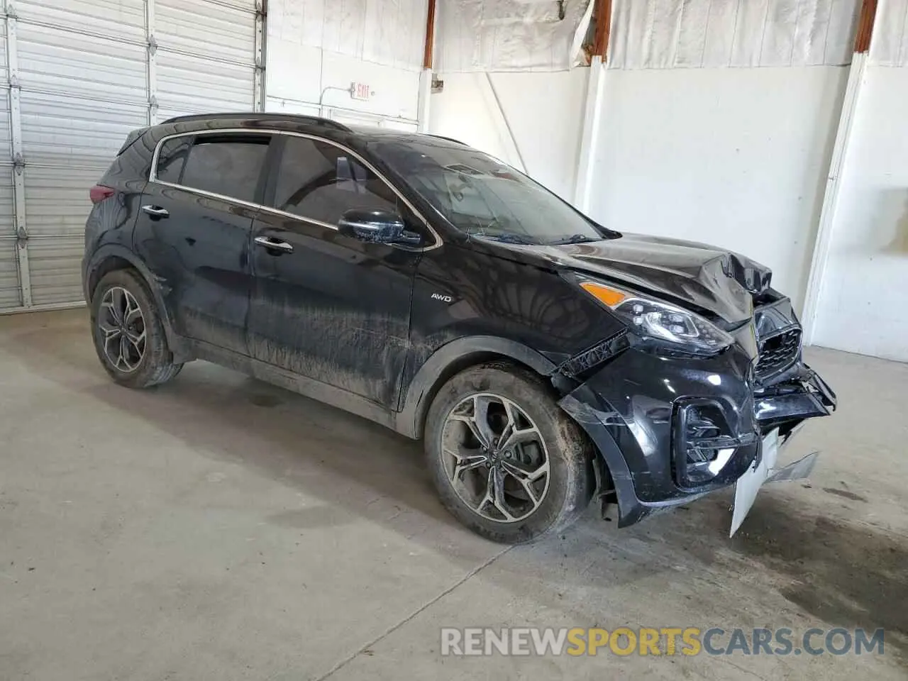 4 fotografías del automóvil dañado KNDPRCA68N7994145 KIA SPORTAGE 2022