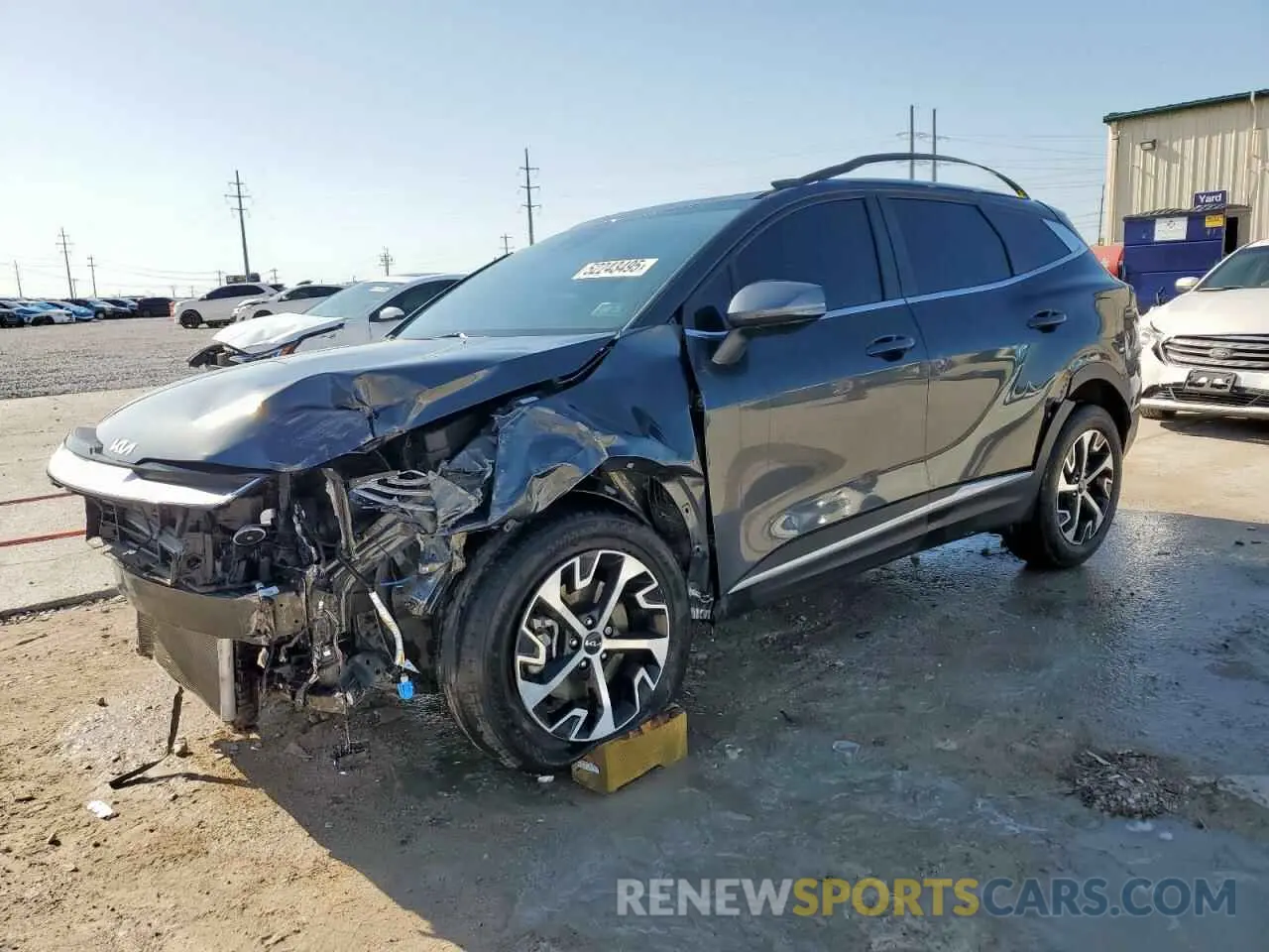1 fotografías del automóvil dañado 5XYK33AF0PG026185 KIA SPORTAGE 2023