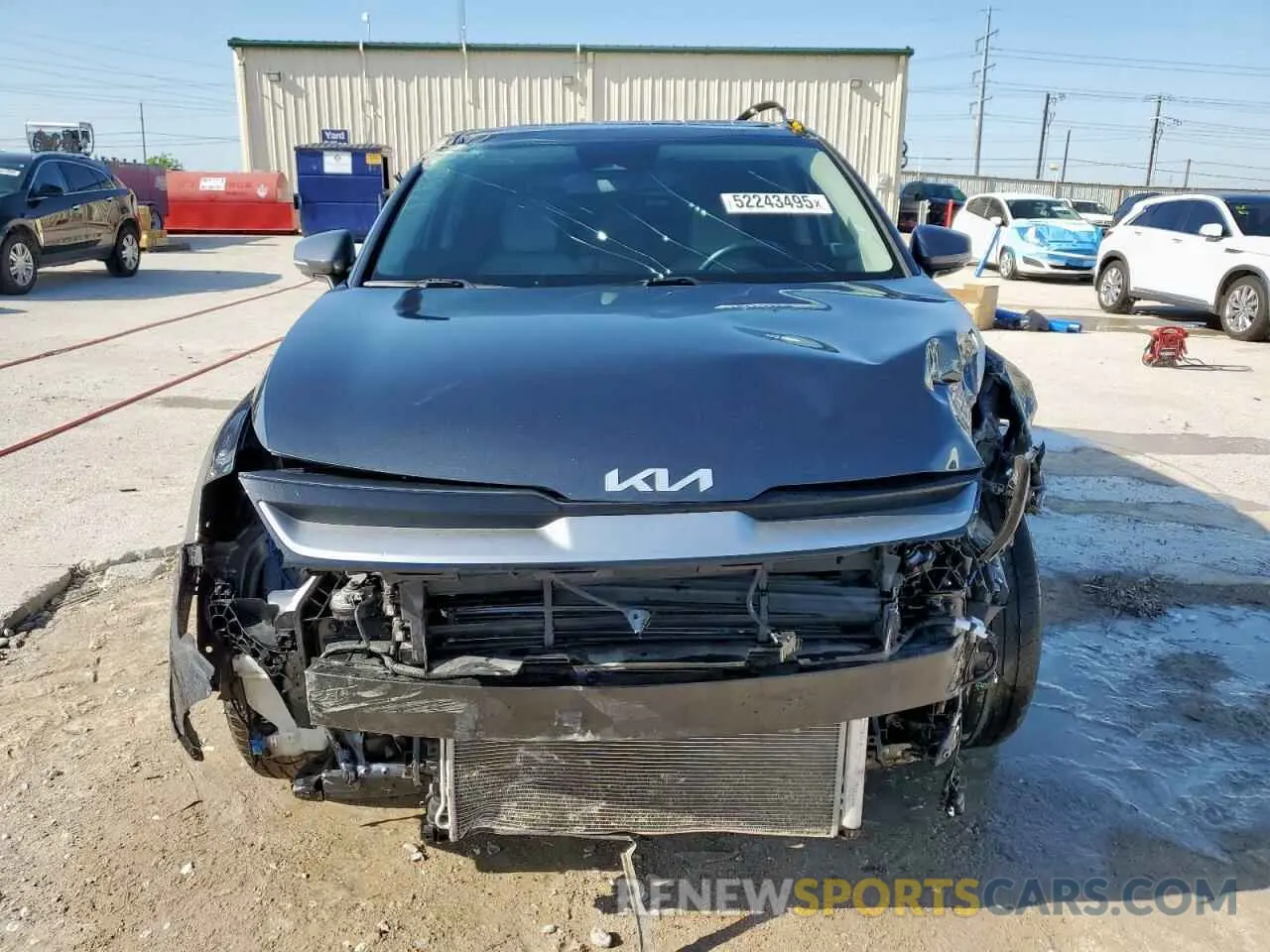 5 fotografías del automóvil dañado 5XYK33AF0PG026185 KIA SPORTAGE 2023
