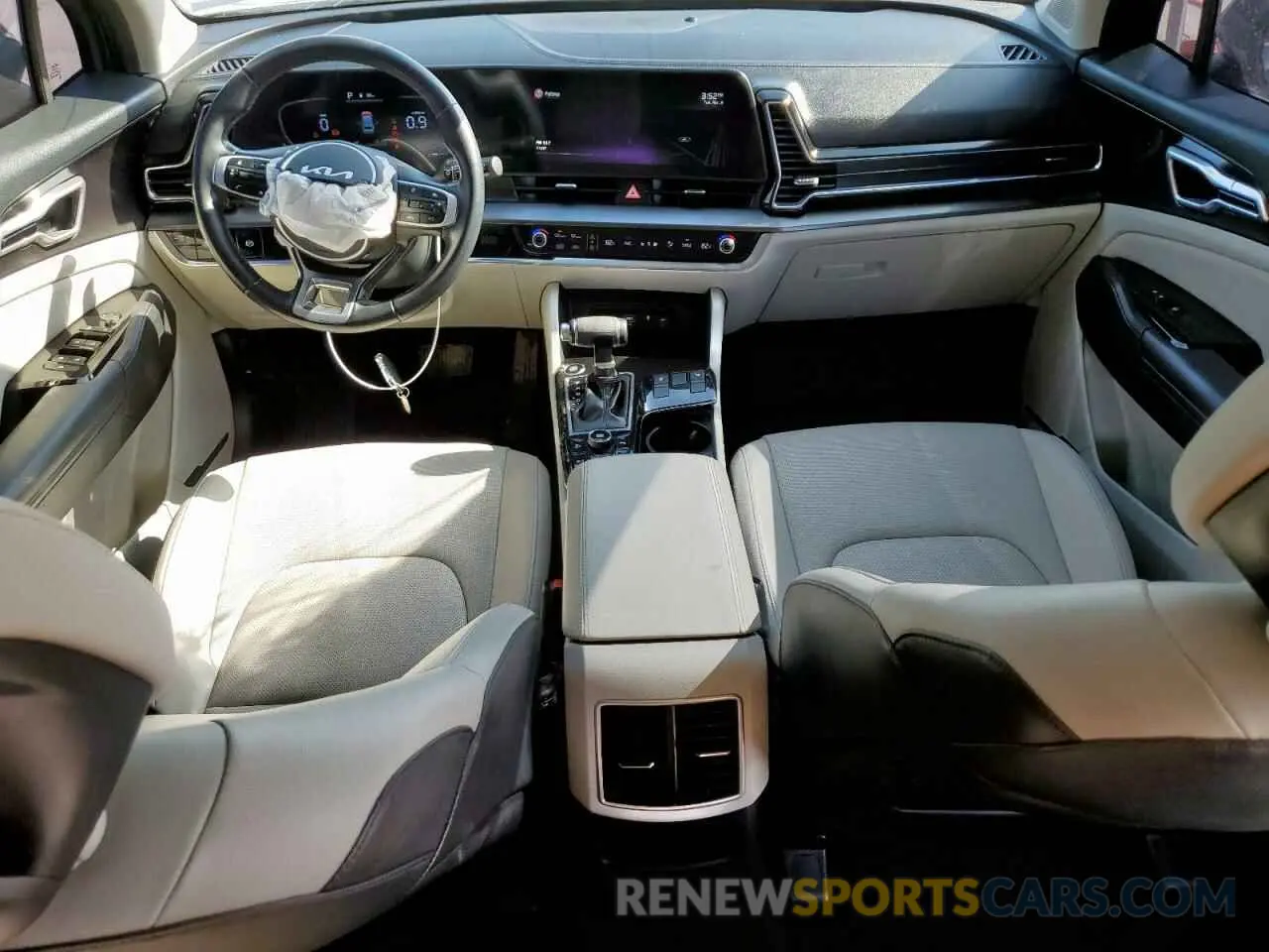 8 fotografías del automóvil dañado 5XYK33AF0PG026185 KIA SPORTAGE 2023