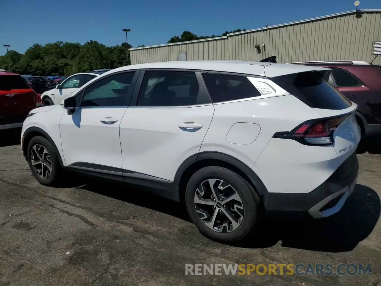 2 fotografías del automóvil dañado 5XYK33AF0PG028759 KIA SPORTAGE 2023