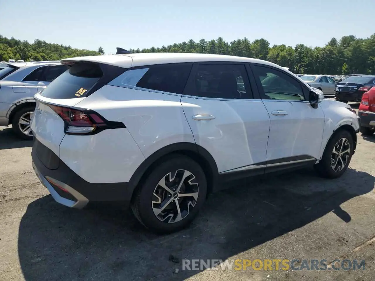 3 fotografías del automóvil dañado 5XYK33AF0PG028759 KIA SPORTAGE 2023