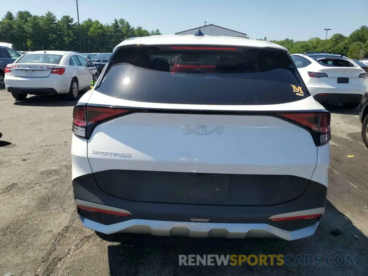 6 fotografías del automóvil dañado 5XYK33AF0PG028759 KIA SPORTAGE 2023