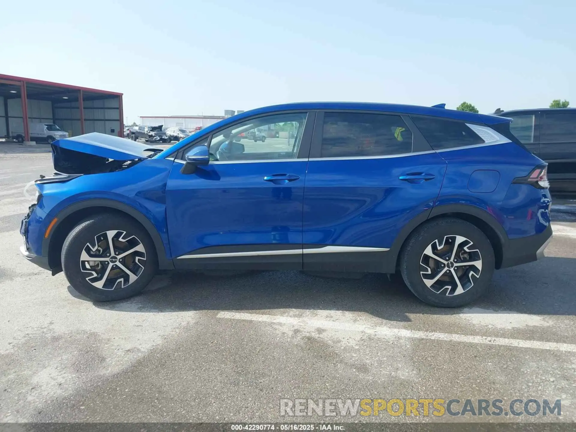 15 fotografías del automóvil dañado 5XYK33AF0PG074334 KIA SPORTAGE 2023