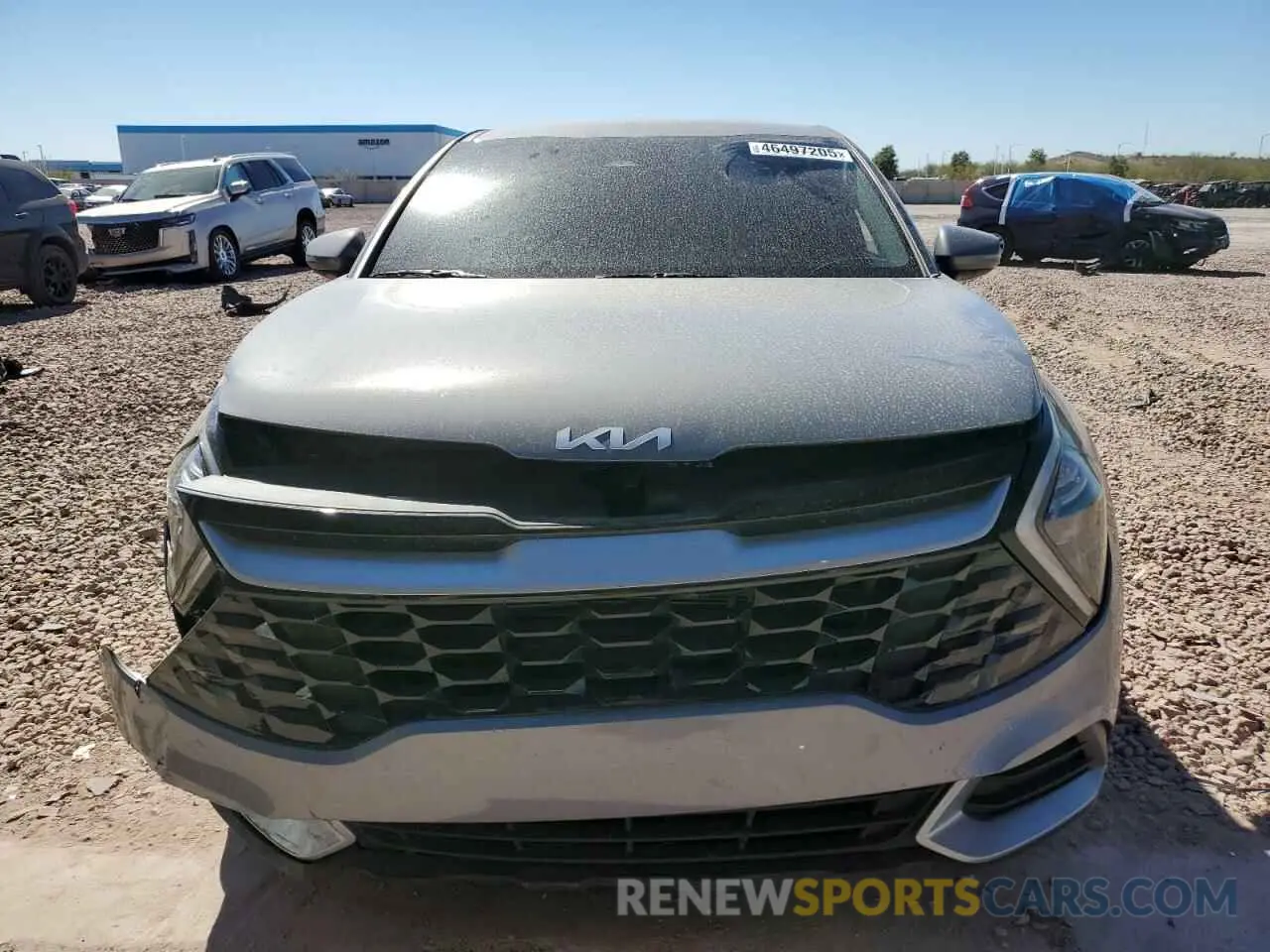 5 fotografías del automóvil dañado 5XYK33AF0PG106098 KIA SPORTAGE 2023