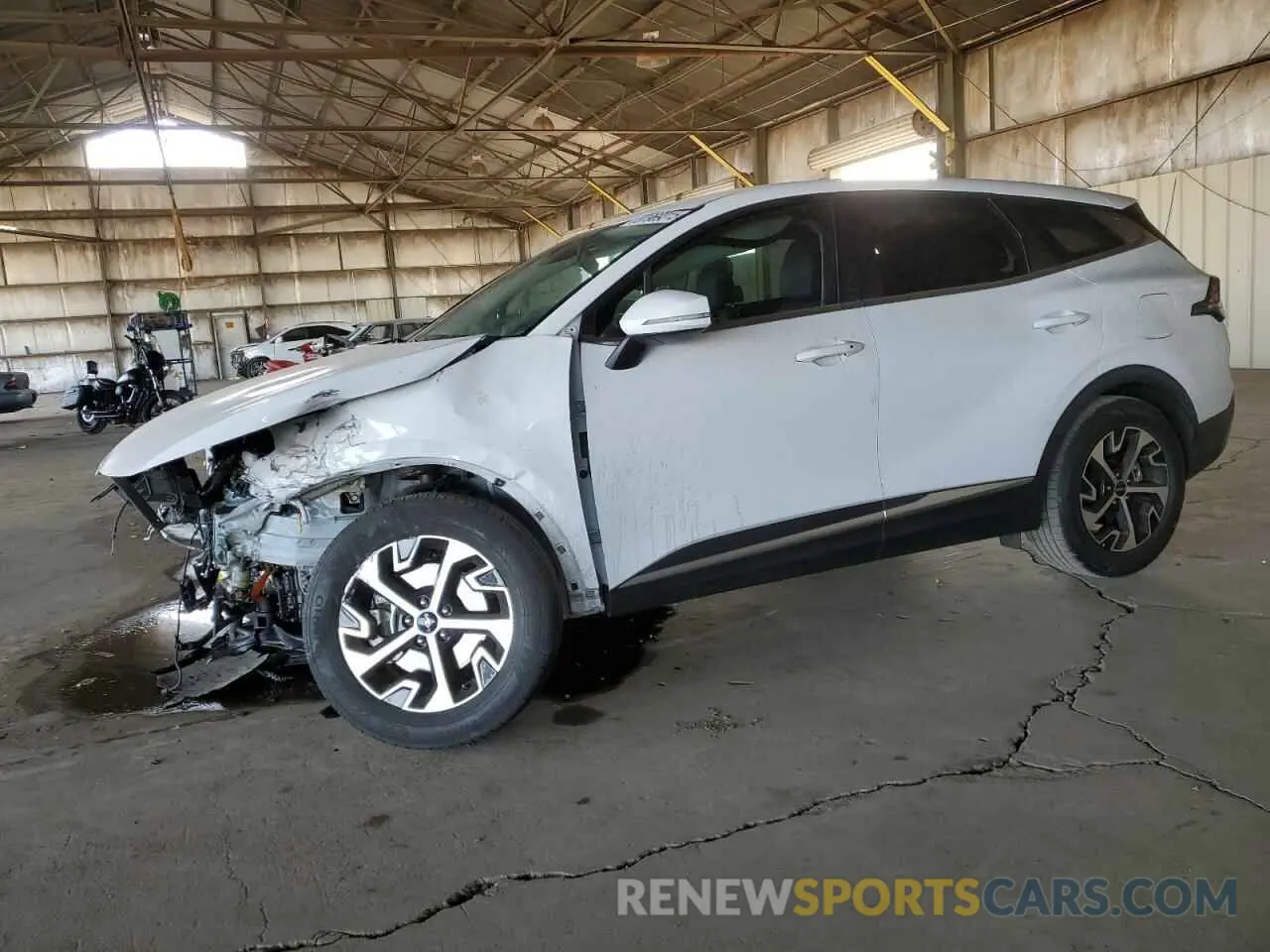 1 fotografías del automóvil dañado 5XYK33AF0PG108076 KIA SPORTAGE 2023