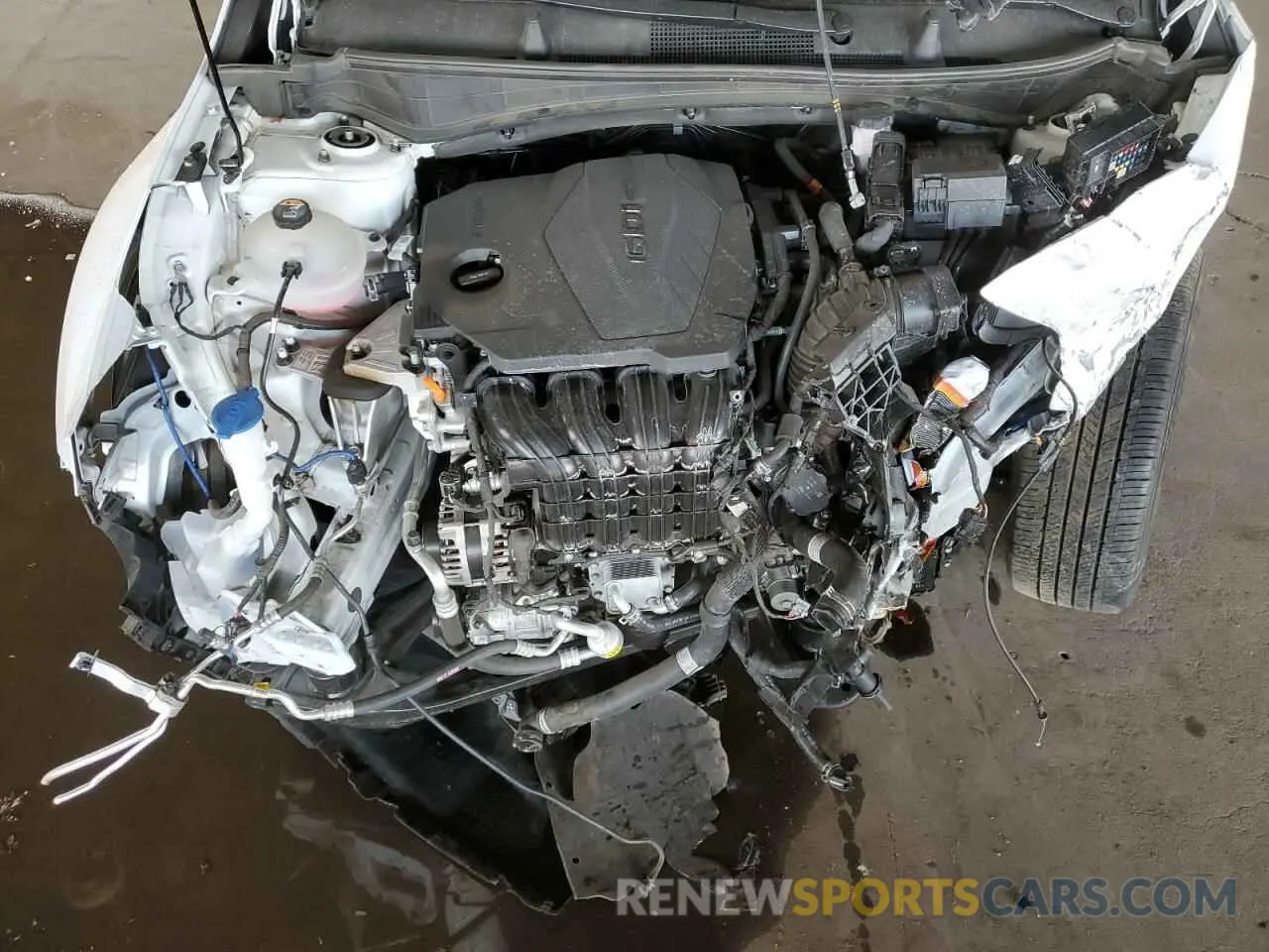 11 fotografías del automóvil dañado 5XYK33AF0PG108076 KIA SPORTAGE 2023