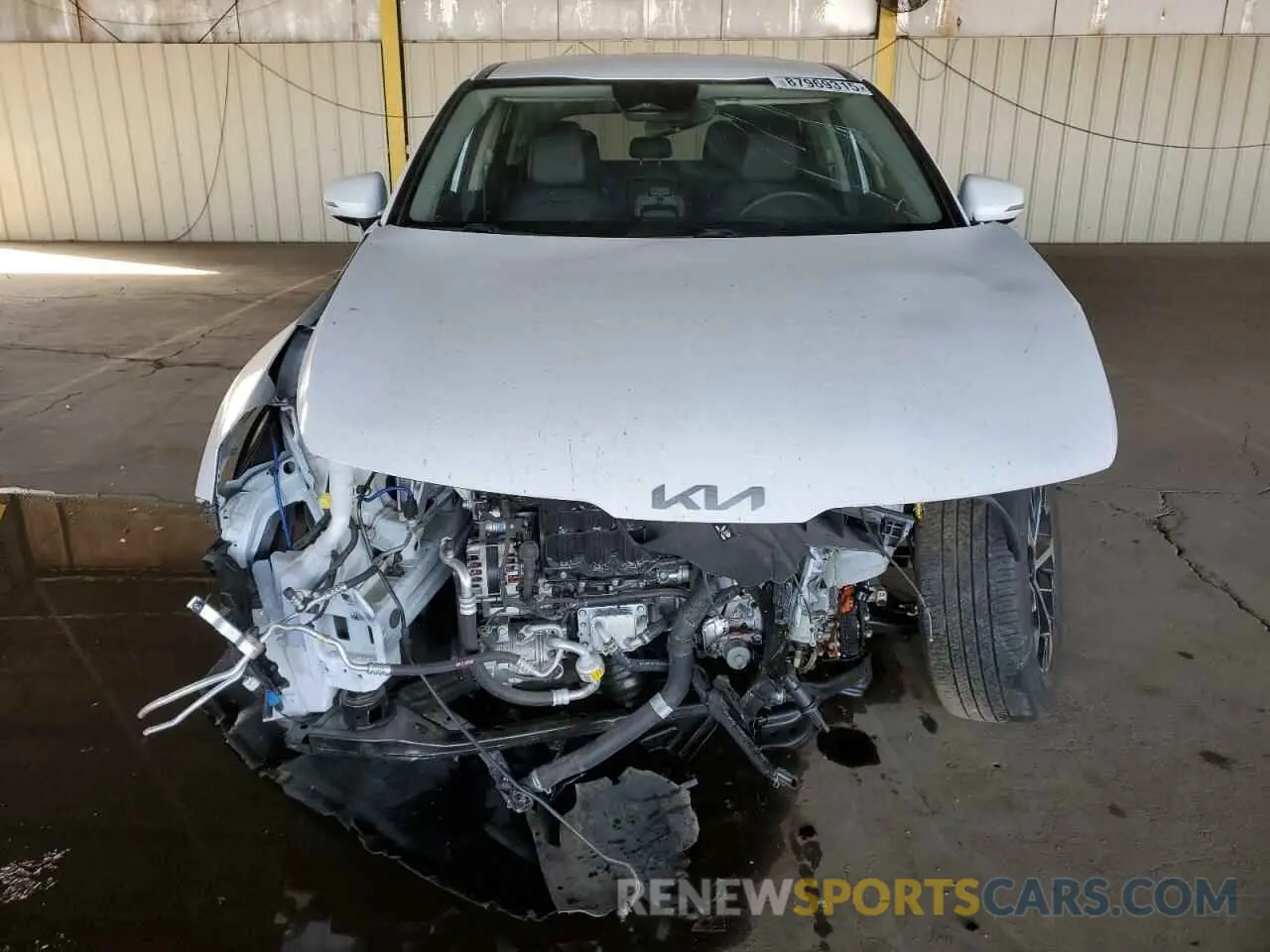 5 fotografías del automóvil dañado 5XYK33AF0PG108076 KIA SPORTAGE 2023