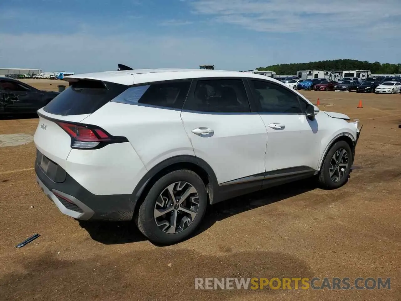3 fotografías del automóvil dañado 5XYK33AF0PG115805 KIA SPORTAGE 2023