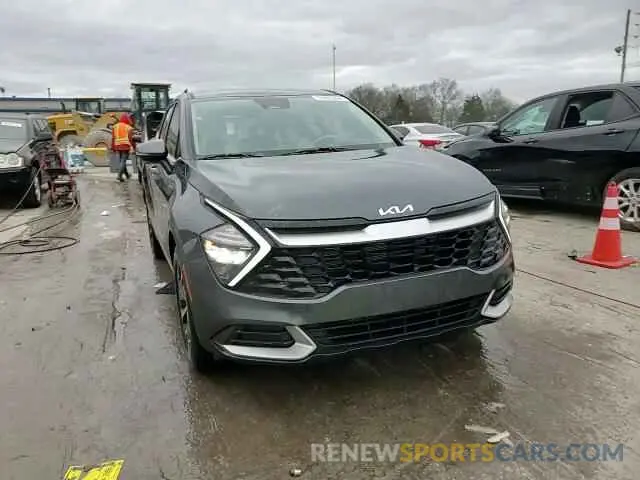 15 fotografías del automóvil dañado 5XYK33AF1PG036739 KIA SPORTAGE 2023