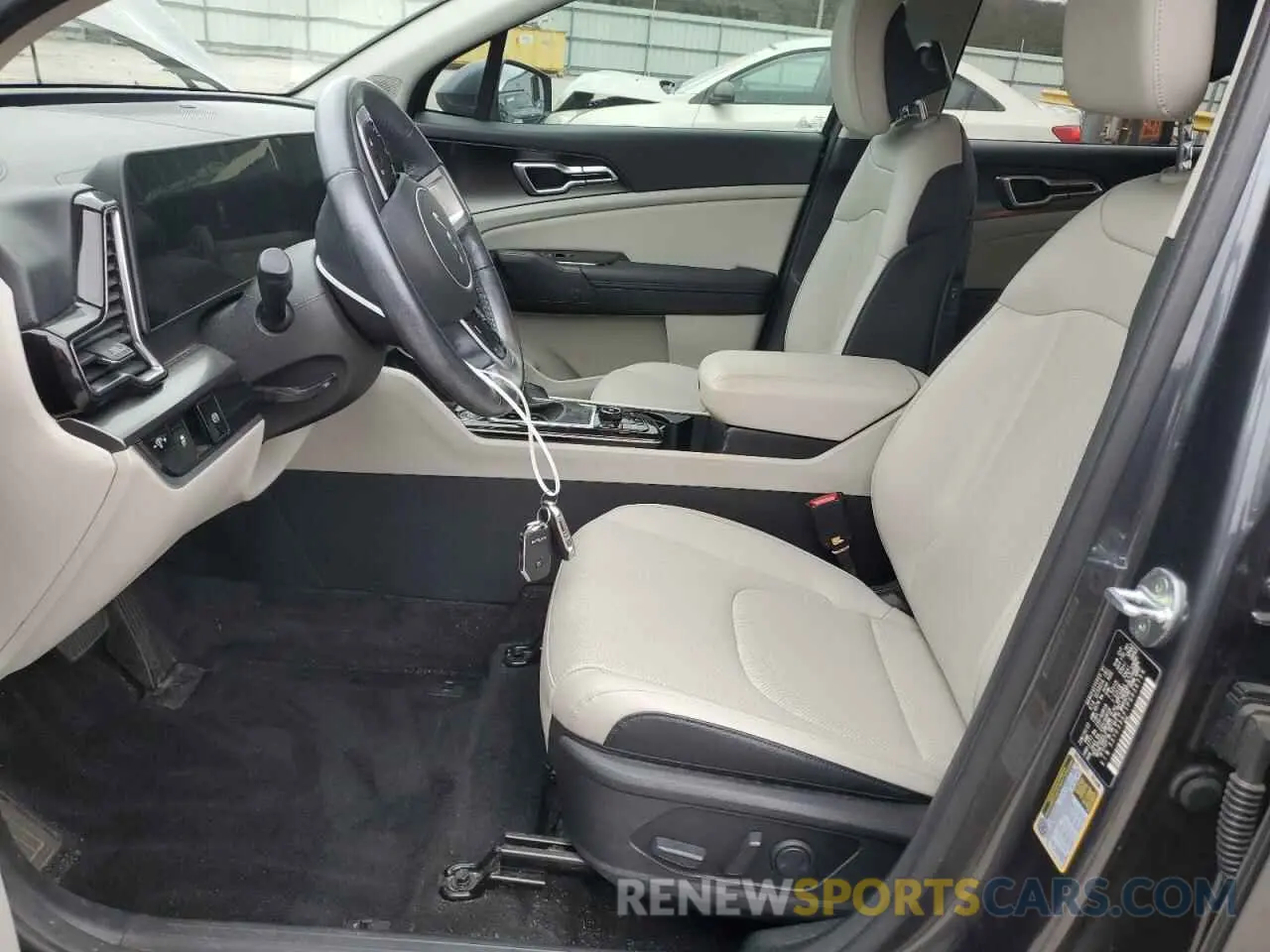 7 fotografías del automóvil dañado 5XYK33AF1PG036739 KIA SPORTAGE 2023