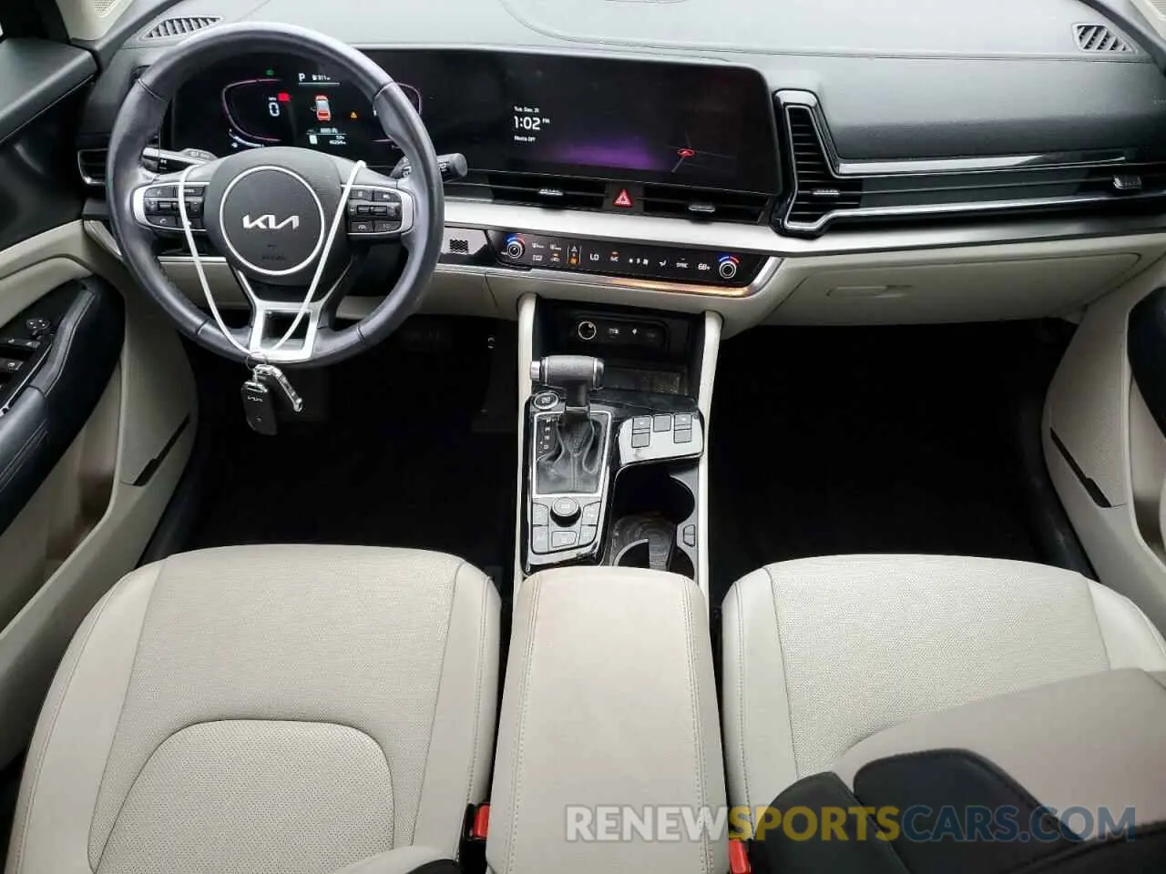 8 fotografías del automóvil dañado 5XYK33AF1PG036739 KIA SPORTAGE 2023
