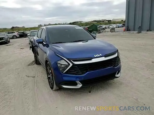 12 fotografías del automóvil dañado 5XYK33AF1PG089716 KIA SPORTAGE 2023