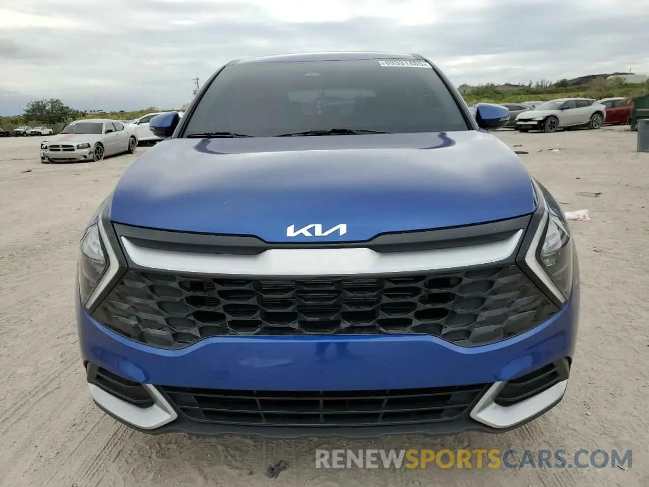 5 fotografías del automóvil dañado 5XYK33AF1PG089716 KIA SPORTAGE 2023
