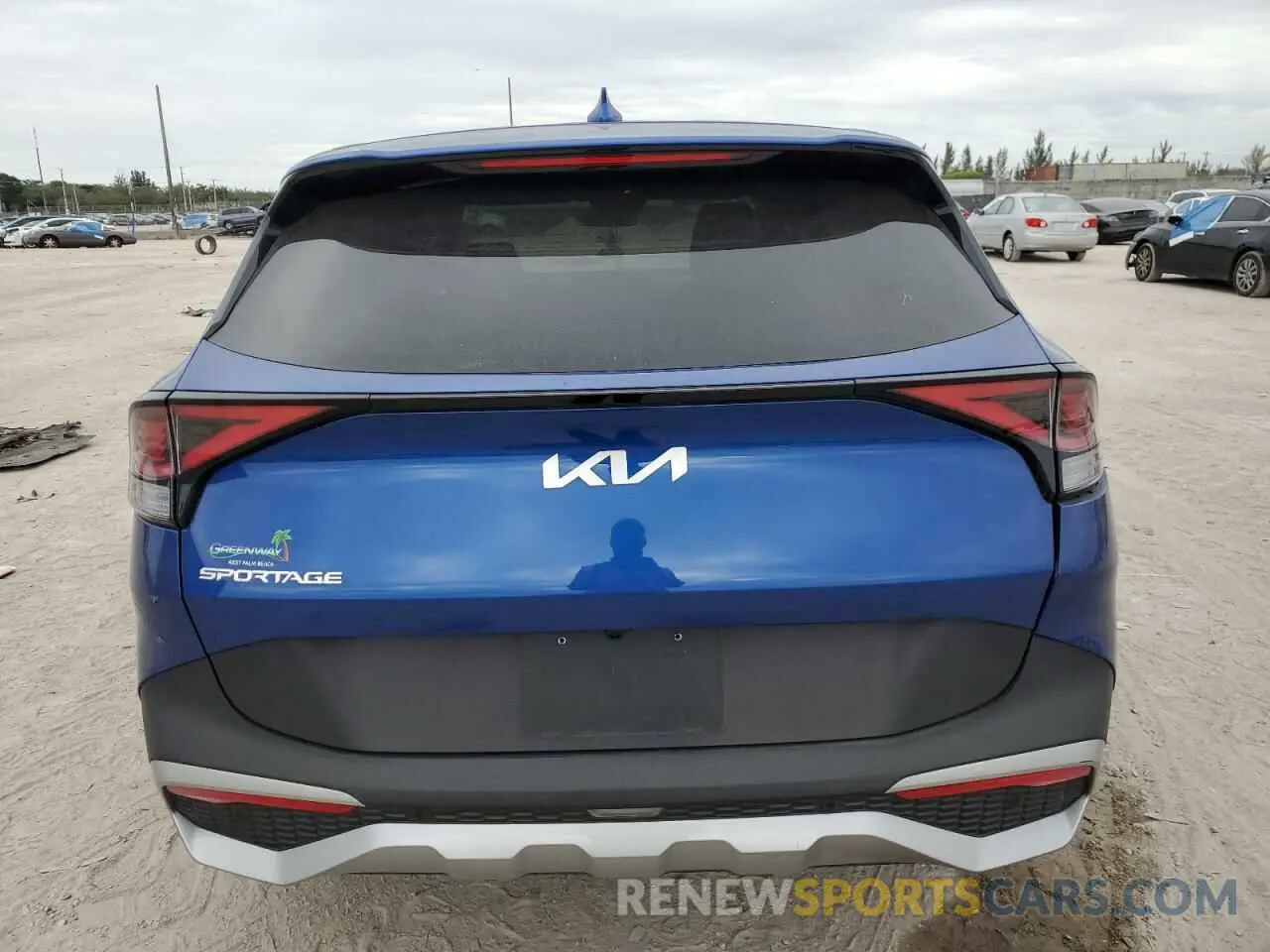 6 fotografías del automóvil dañado 5XYK33AF1PG089716 KIA SPORTAGE 2023