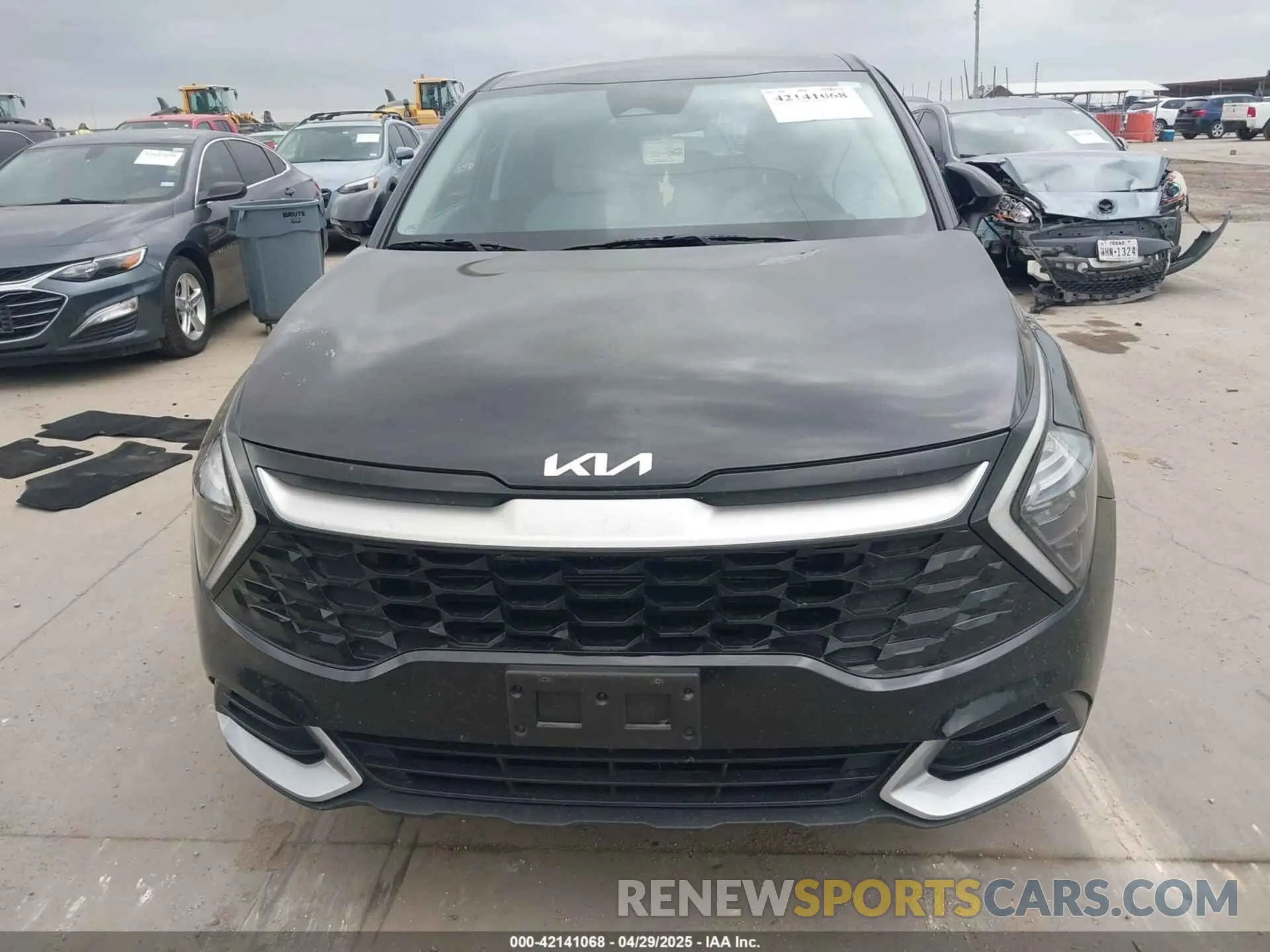 12 fotografías del automóvil dañado 5XYK33AF1PG128806 KIA SPORTAGE 2023
