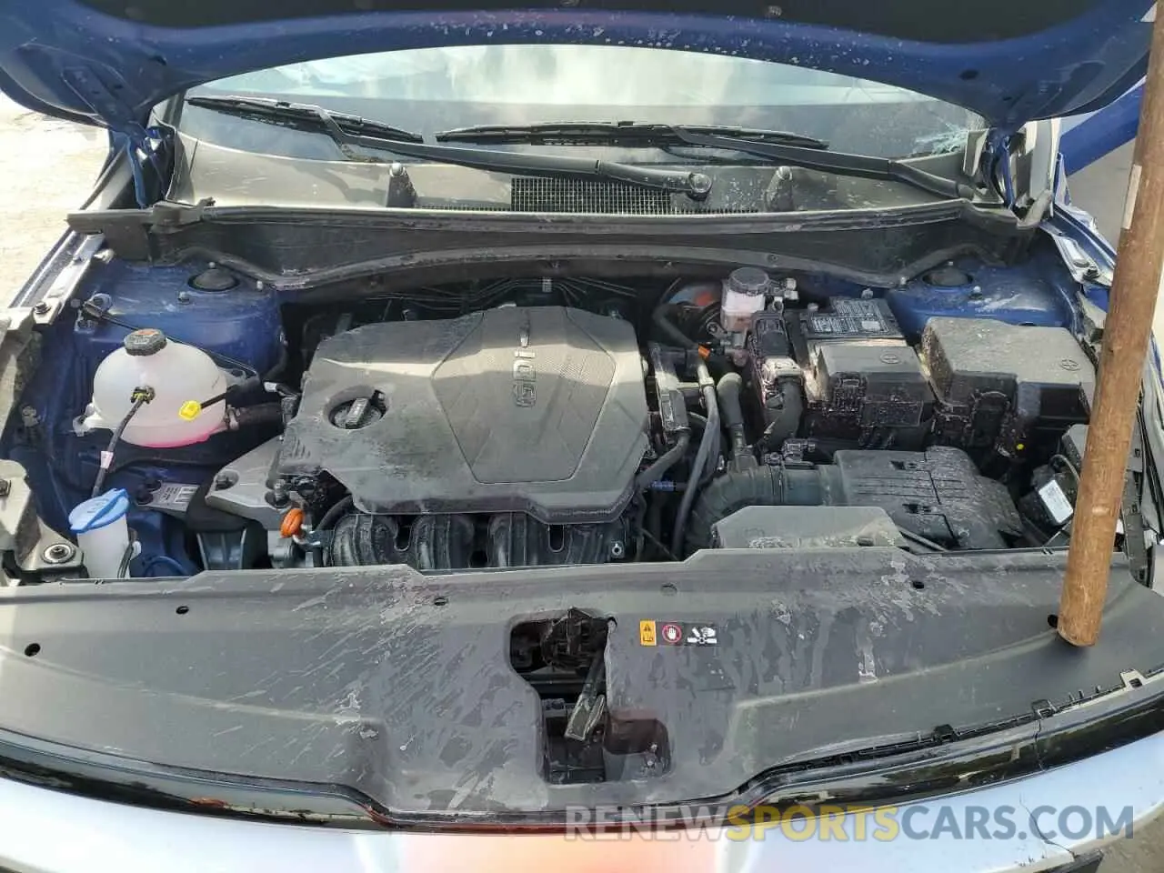 12 fotografías del automóvil dañado 5XYK33AF1PG131205 KIA SPORTAGE 2023