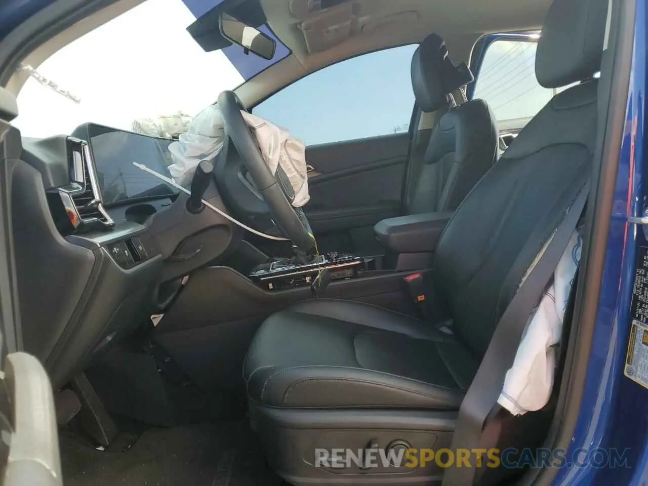 7 fotografías del automóvil dañado 5XYK33AF1PG131205 KIA SPORTAGE 2023