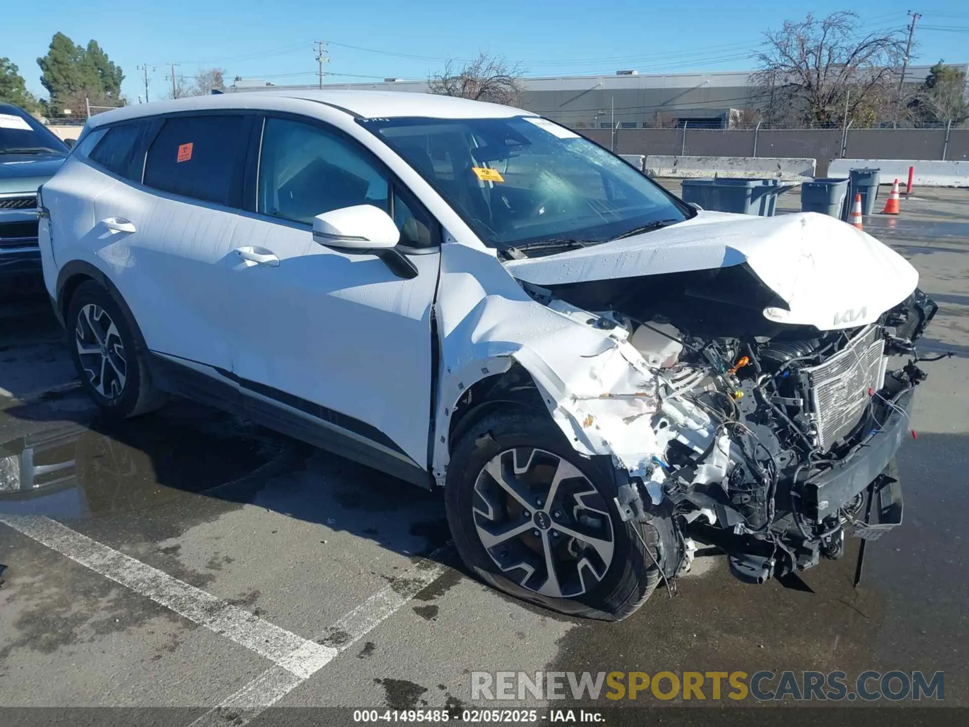 1 fotografías del automóvil dañado 5XYK33AF2PG069233 KIA SPORTAGE 2023