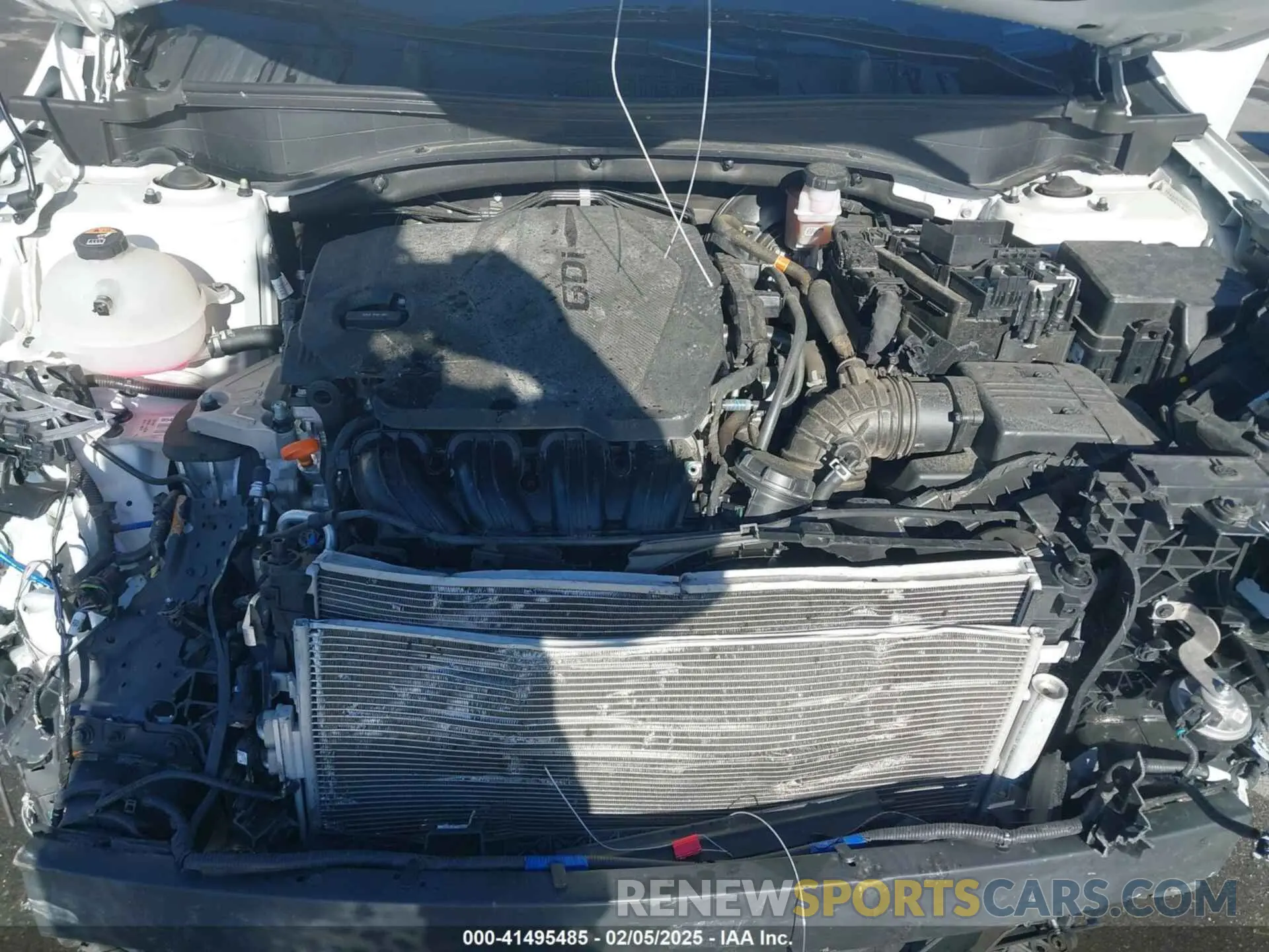 10 fotografías del automóvil dañado 5XYK33AF2PG069233 KIA SPORTAGE 2023