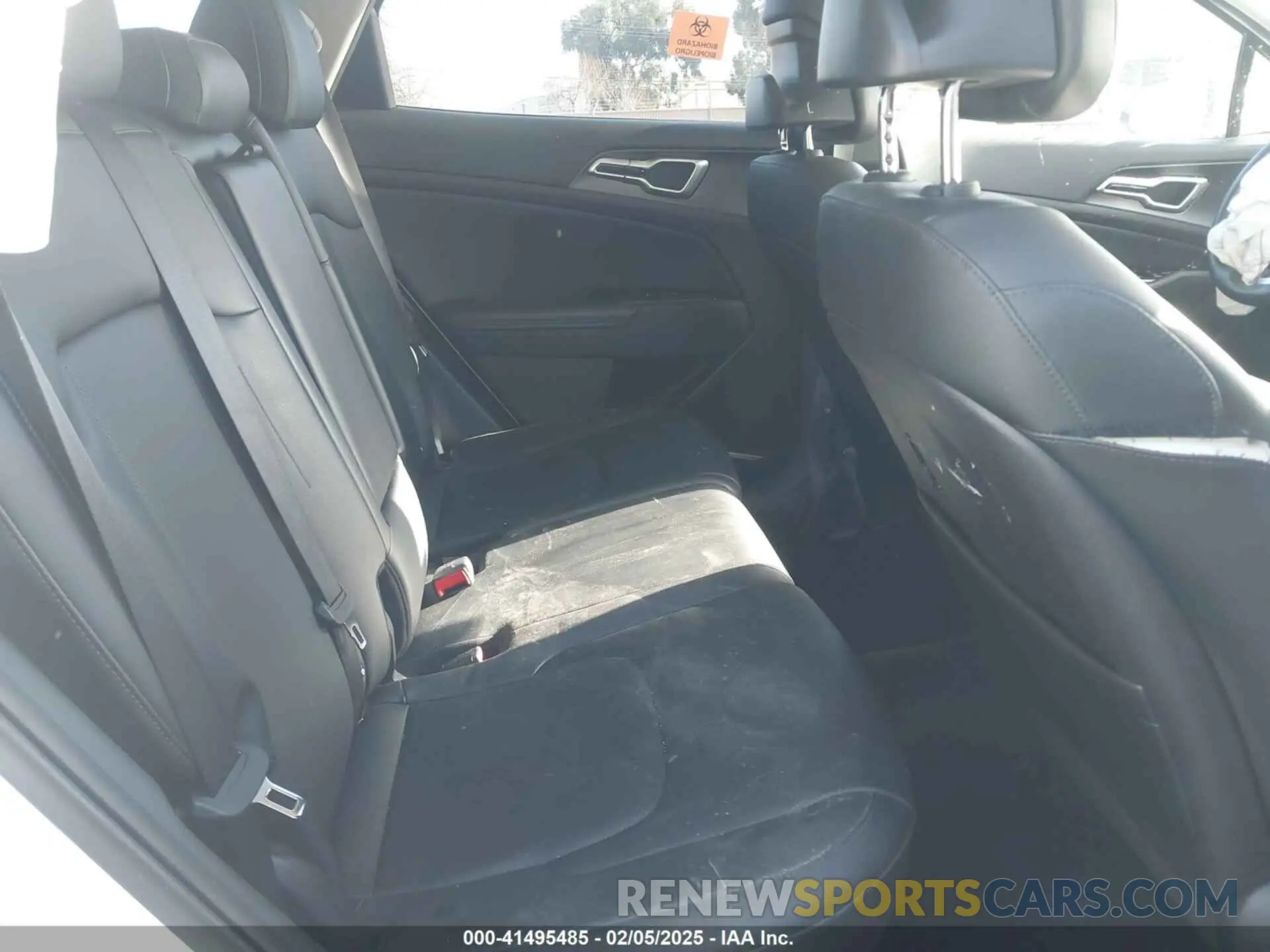 8 fotografías del automóvil dañado 5XYK33AF2PG069233 KIA SPORTAGE 2023