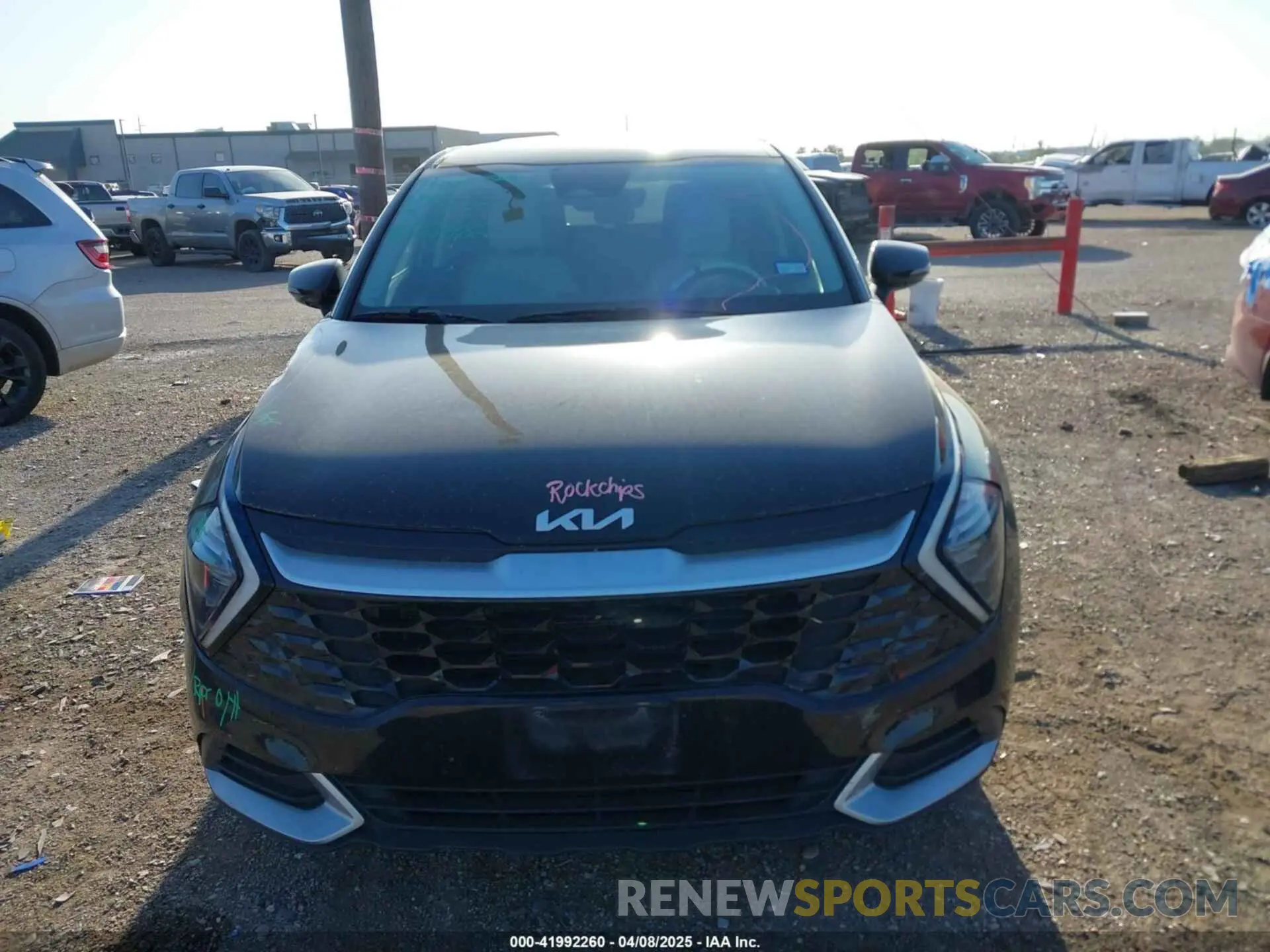 12 fotografías del automóvil dañado 5XYK33AF3PG049539 KIA SPORTAGE 2023