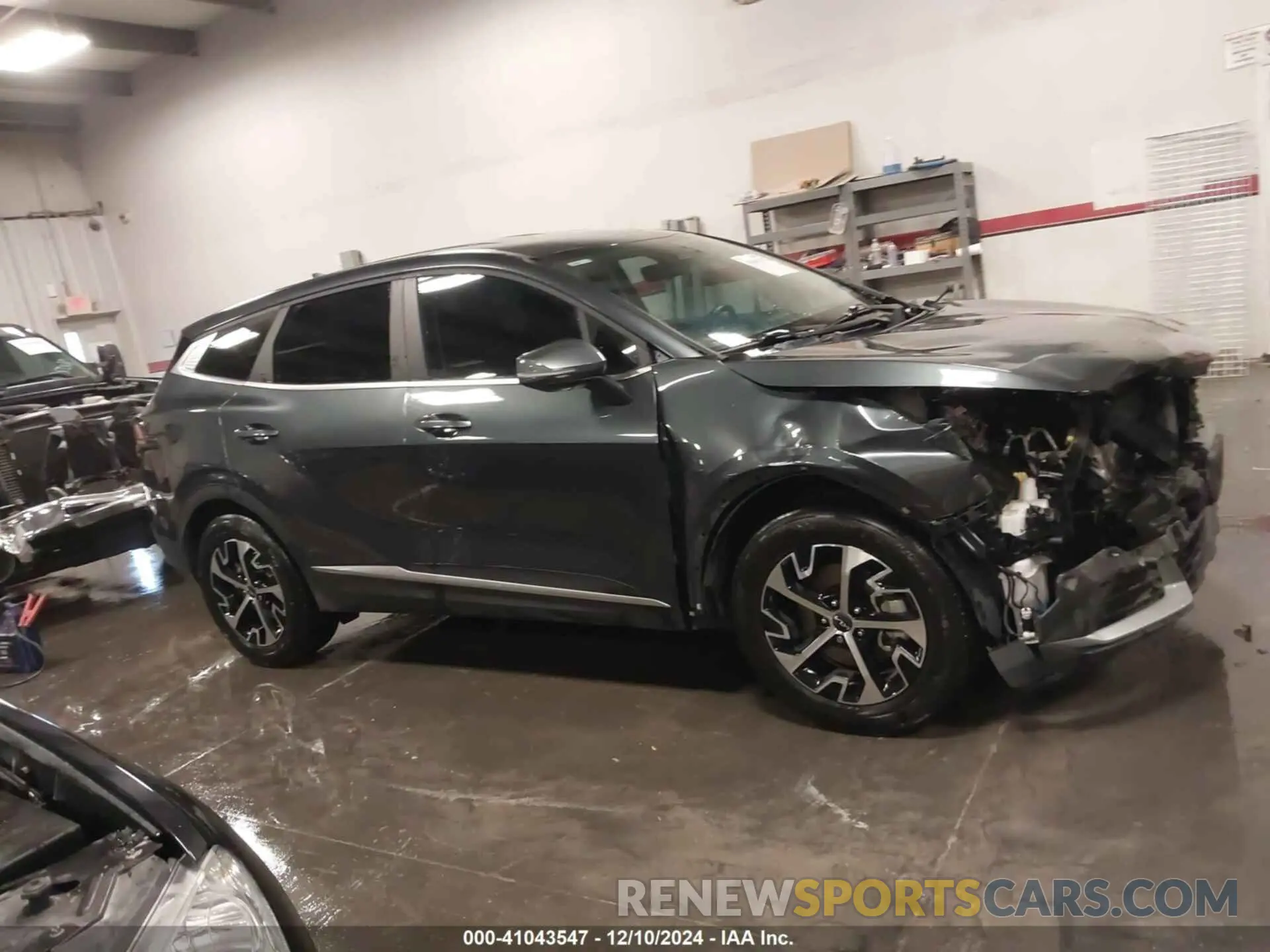 13 fotografías del automóvil dañado 5XYK33AF3PG061741 KIA SPORTAGE 2023