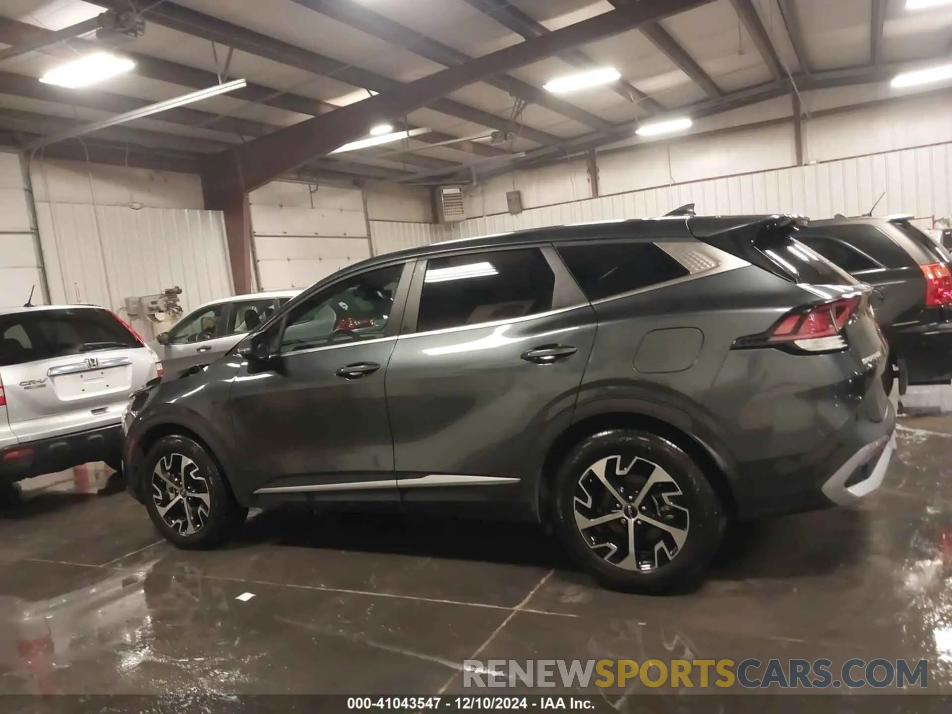 14 fotografías del automóvil dañado 5XYK33AF3PG061741 KIA SPORTAGE 2023