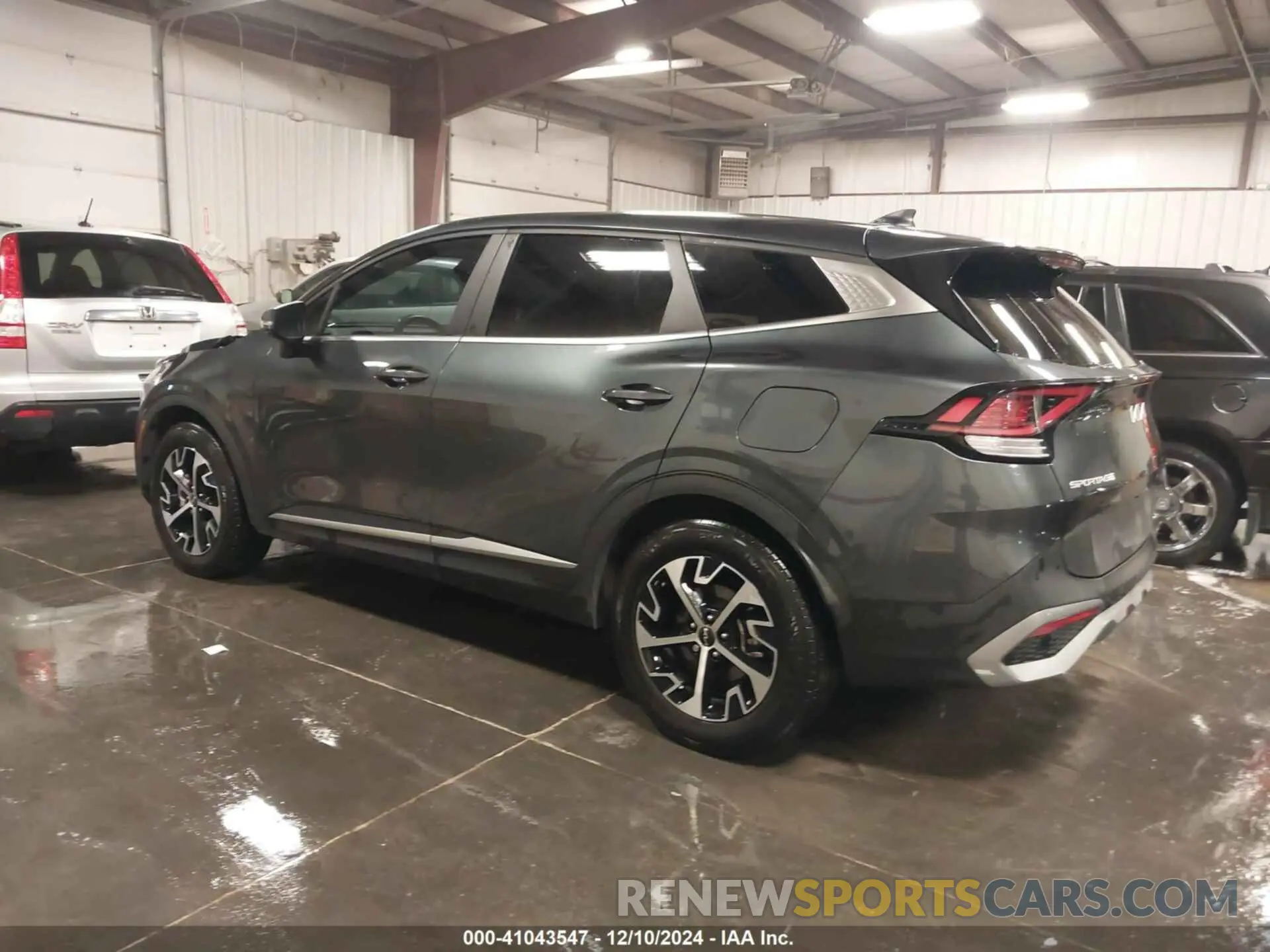 3 fotografías del automóvil dañado 5XYK33AF3PG061741 KIA SPORTAGE 2023