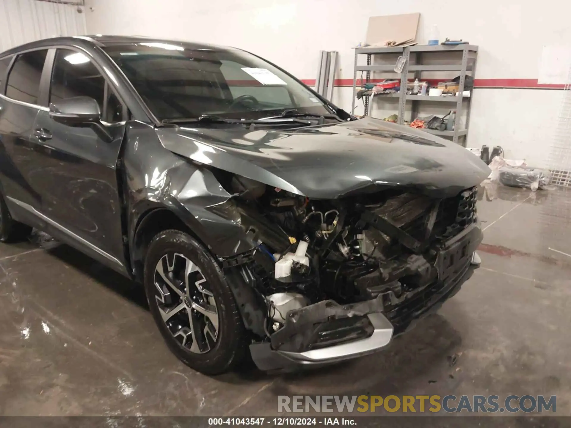 6 fotografías del automóvil dañado 5XYK33AF3PG061741 KIA SPORTAGE 2023