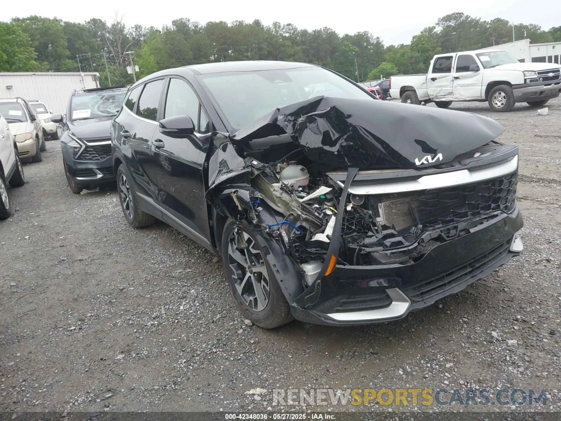 1 fotografías del automóvil dañado 5XYK33AF3PG062260 KIA SPORTAGE 2023