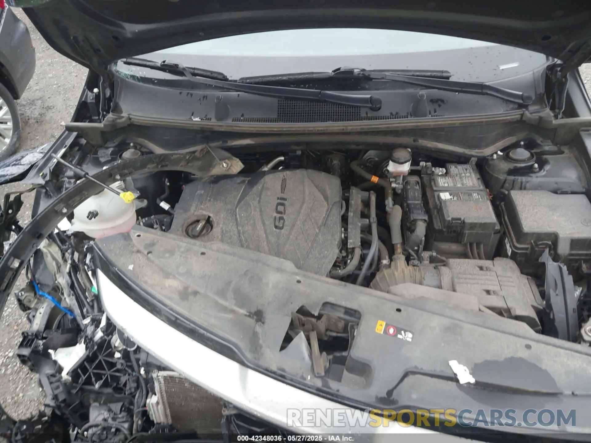 10 fotografías del automóvil dañado 5XYK33AF3PG062260 KIA SPORTAGE 2023