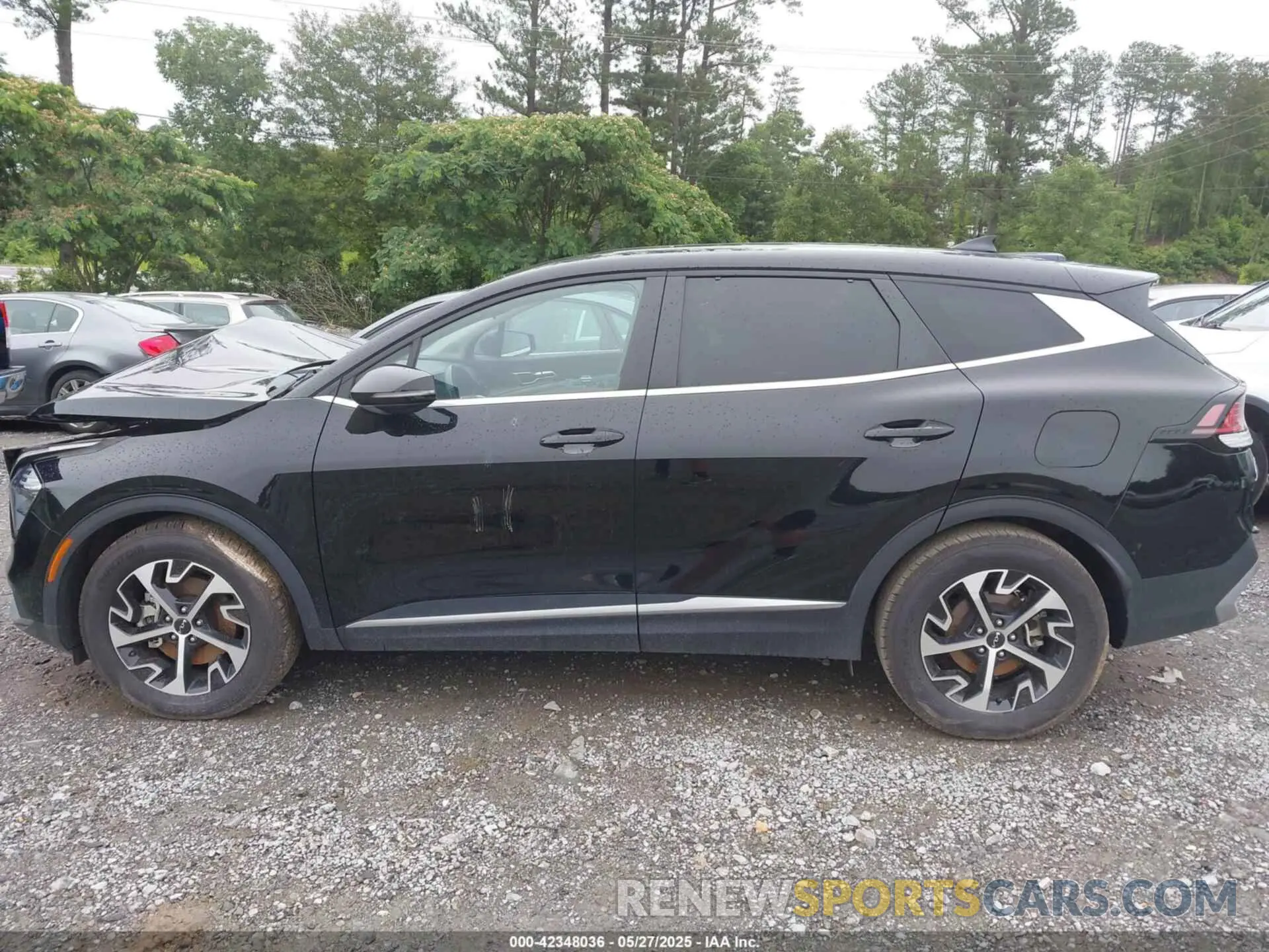 14 fotografías del automóvil dañado 5XYK33AF3PG062260 KIA SPORTAGE 2023