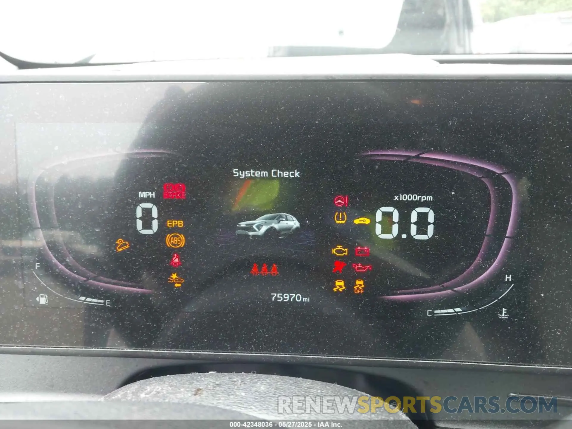 7 fotografías del automóvil dañado 5XYK33AF3PG062260 KIA SPORTAGE 2023