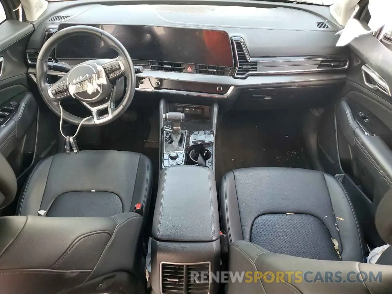 8 fotografías del automóvil dañado 5XYK33AF4PG055205 KIA SPORTAGE 2023